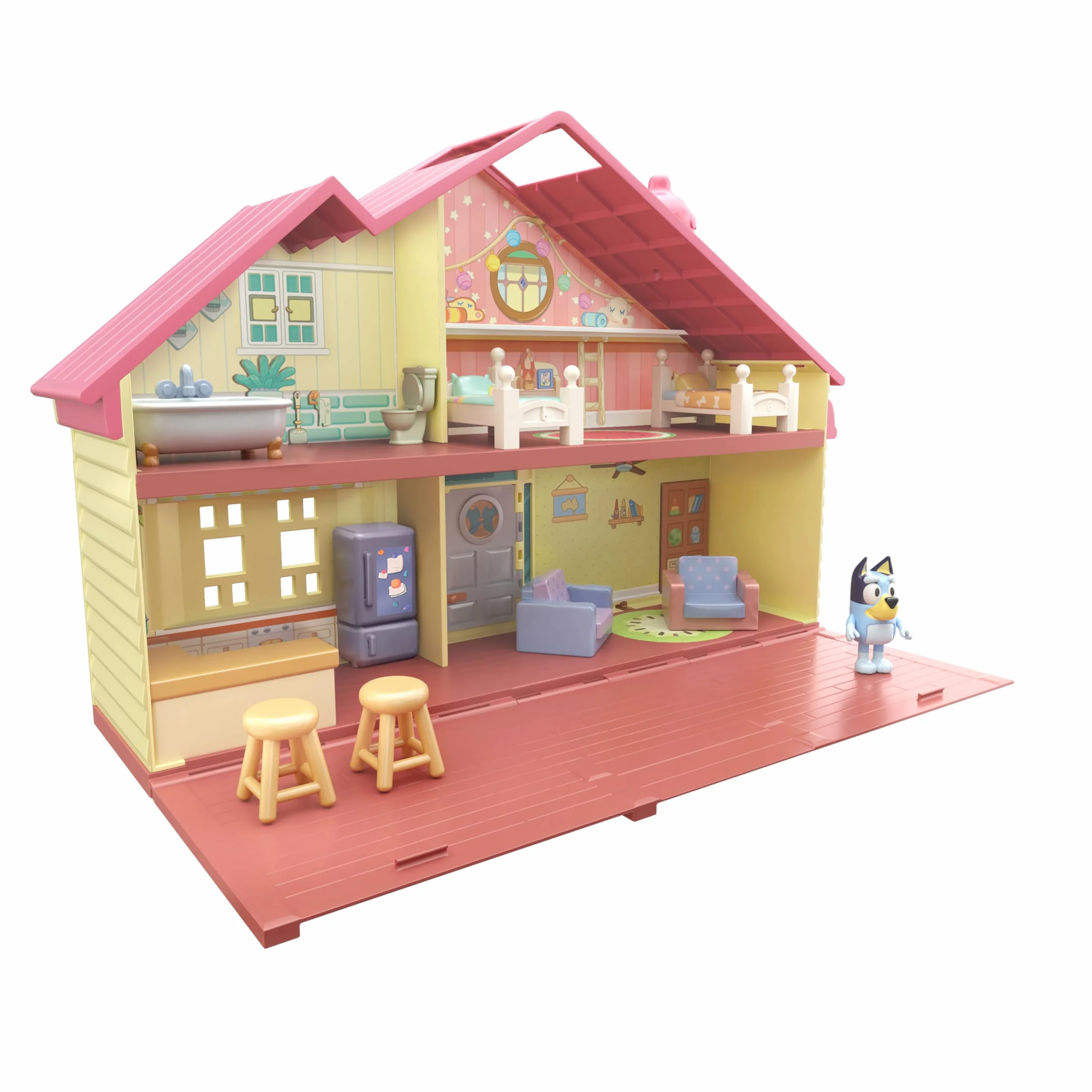 Bluey Family Home Zabawka, Wielokolorowy, Od 3 Lat