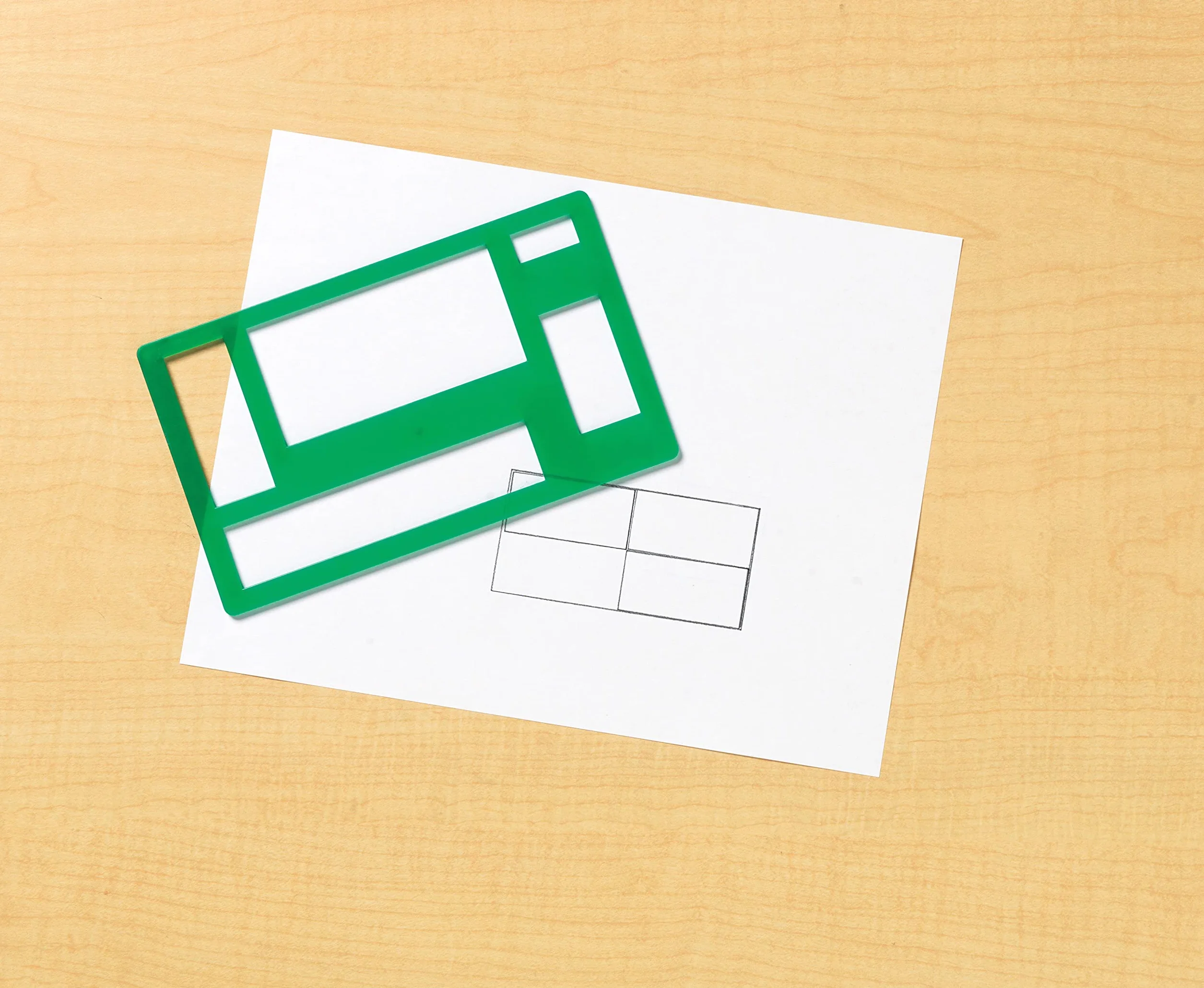 Learning Resources Podstawowy Ksztalty Szablon 5-Kawałek Zestaw
