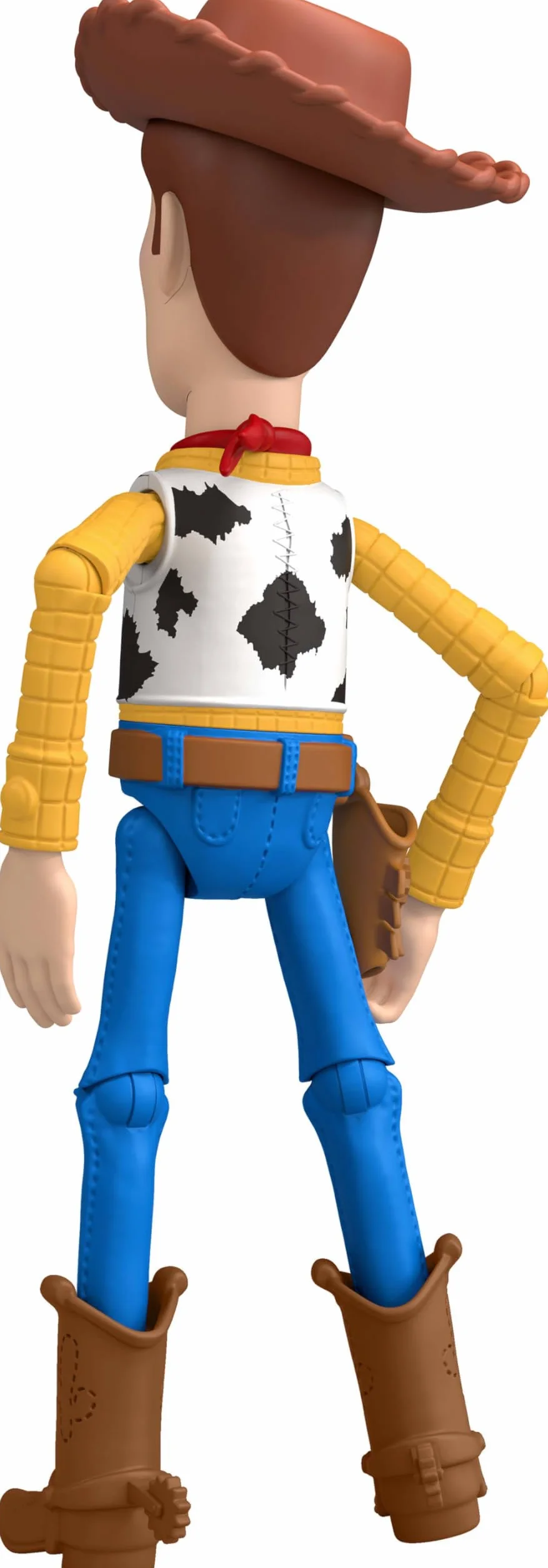 Mattel Disney Pixar Toy Story 5 PlayScale Chudy Figurka (ok. 23 cm), Kowboj szeryf, 14 punktów ruchu, zdejmowany kapelusz, filmowy wygląd, zabawka dla dzieci 3+, JKV14