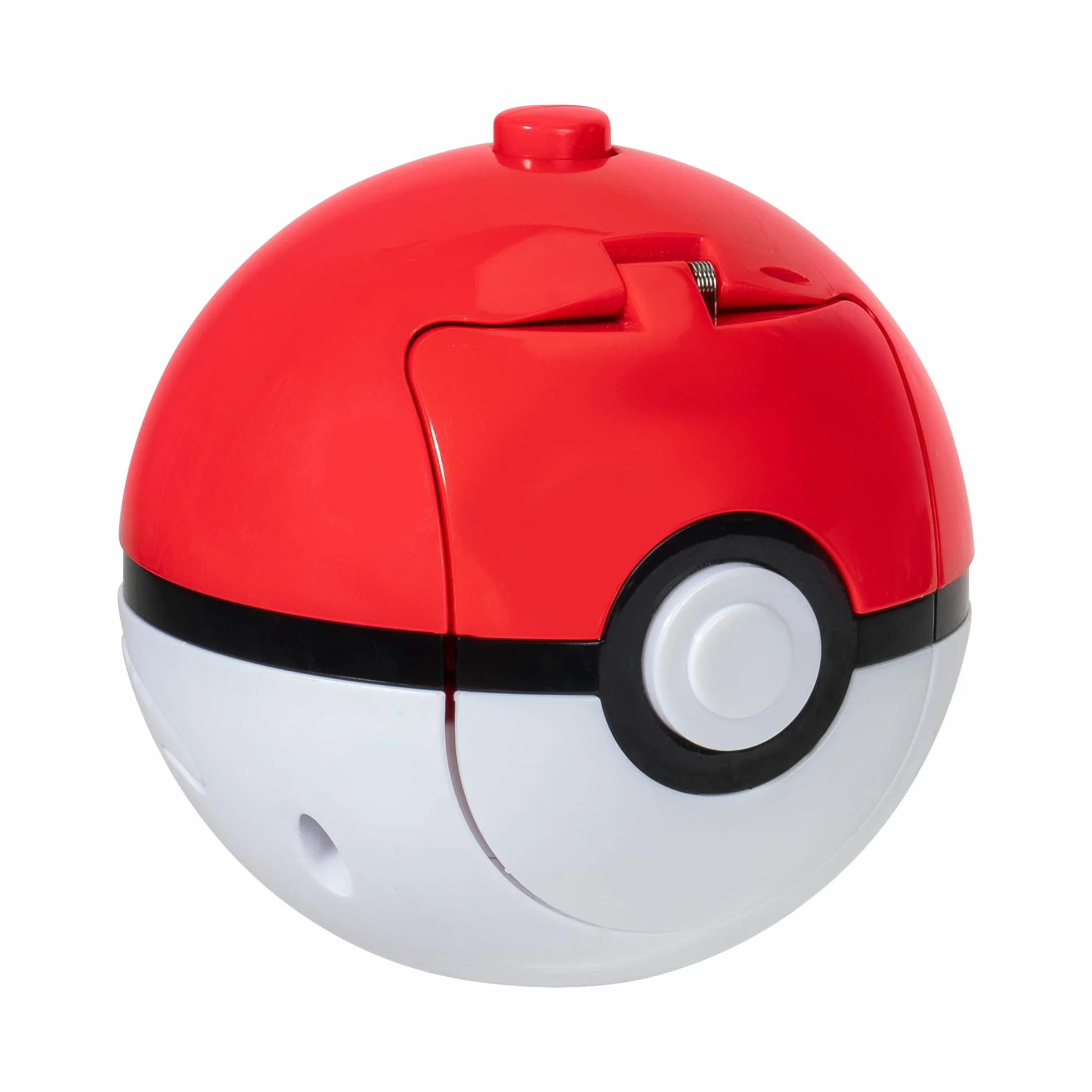 Bandai - Pokémon Arena + 4 Spinnery w Zestawie - 2 Wyrzutnie Pokéball + 4 Bączki Pikachu, Evoli, Caparchip i Salamche - Fighting - Zabawka Dla Dzieci 4 Lata i + JW4411