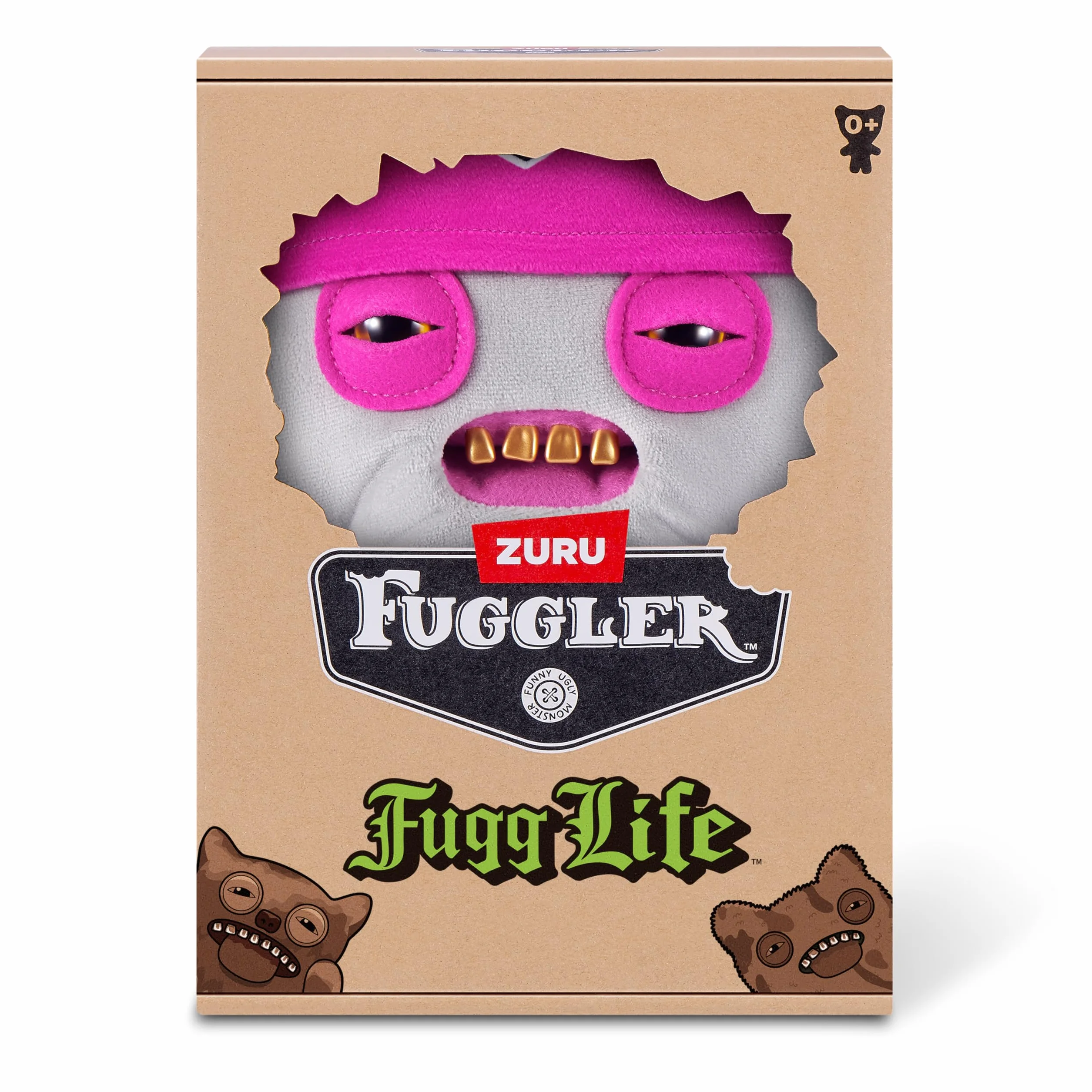 Fuggler 23 cm seria rdzeniowa 1-FUGG LIFE PLUSH 23 cm (Squidge Grey)