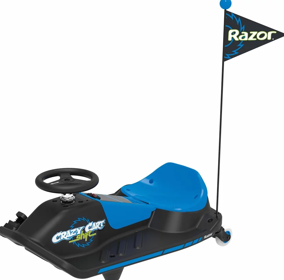 Razor Crazy Cart Shift 25173840 Gokart, Niebieski/Czarny, od 6 lat