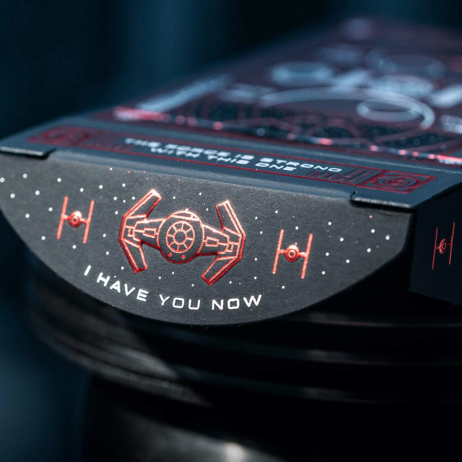 SOLOMAGIA Karty do gry Star Wars Dark Side (RED) autorstwa Theory11