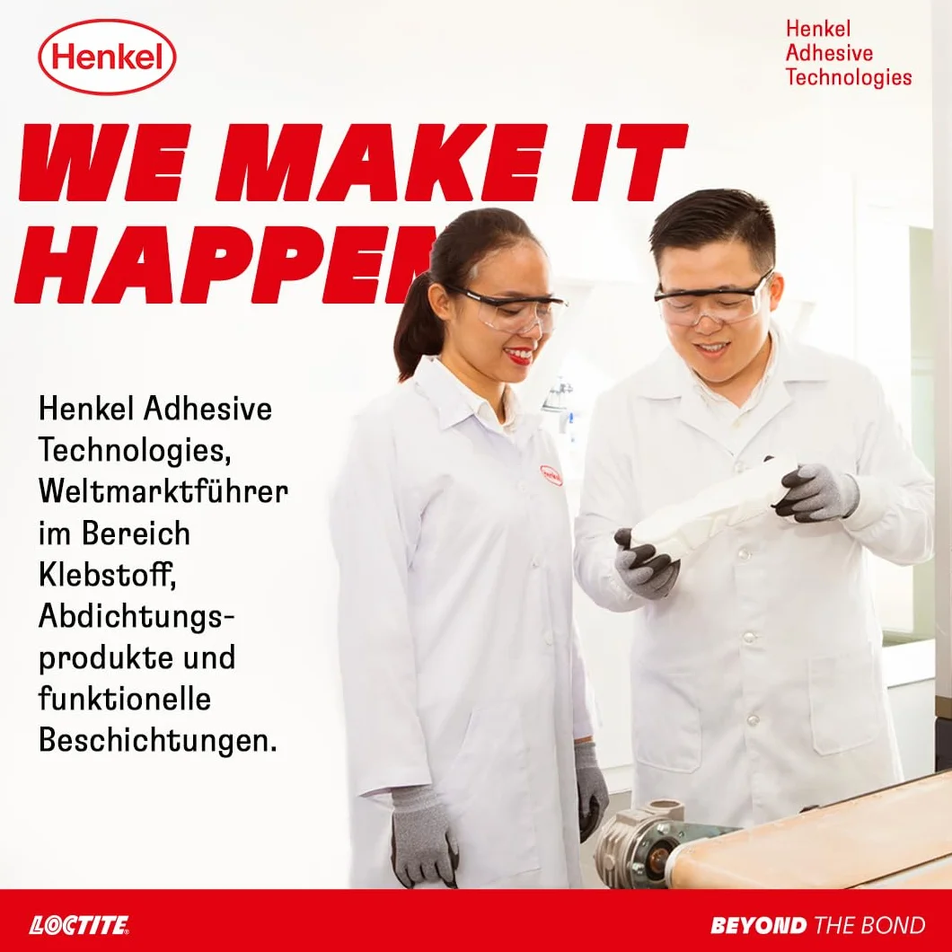 LOCTITE Zabezpieczenie śrubowe 2400, klej do śrub do zabezpieczania śrub, środek zabezpieczający śruby do wszystkich metalowych połączeń gwintowanych, bez oznakowania, 1 x 5 ml