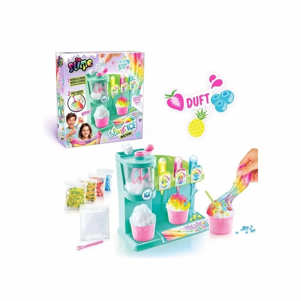 Canal Toys - So Slime - Maszyna do granitu Slime - Zestaw z 1 maszyną, 3 barwnikami zapachowymi, akcesoriami i dekoracjami - Idealna zabawka na prezent lub niespodziankę - SSC 310