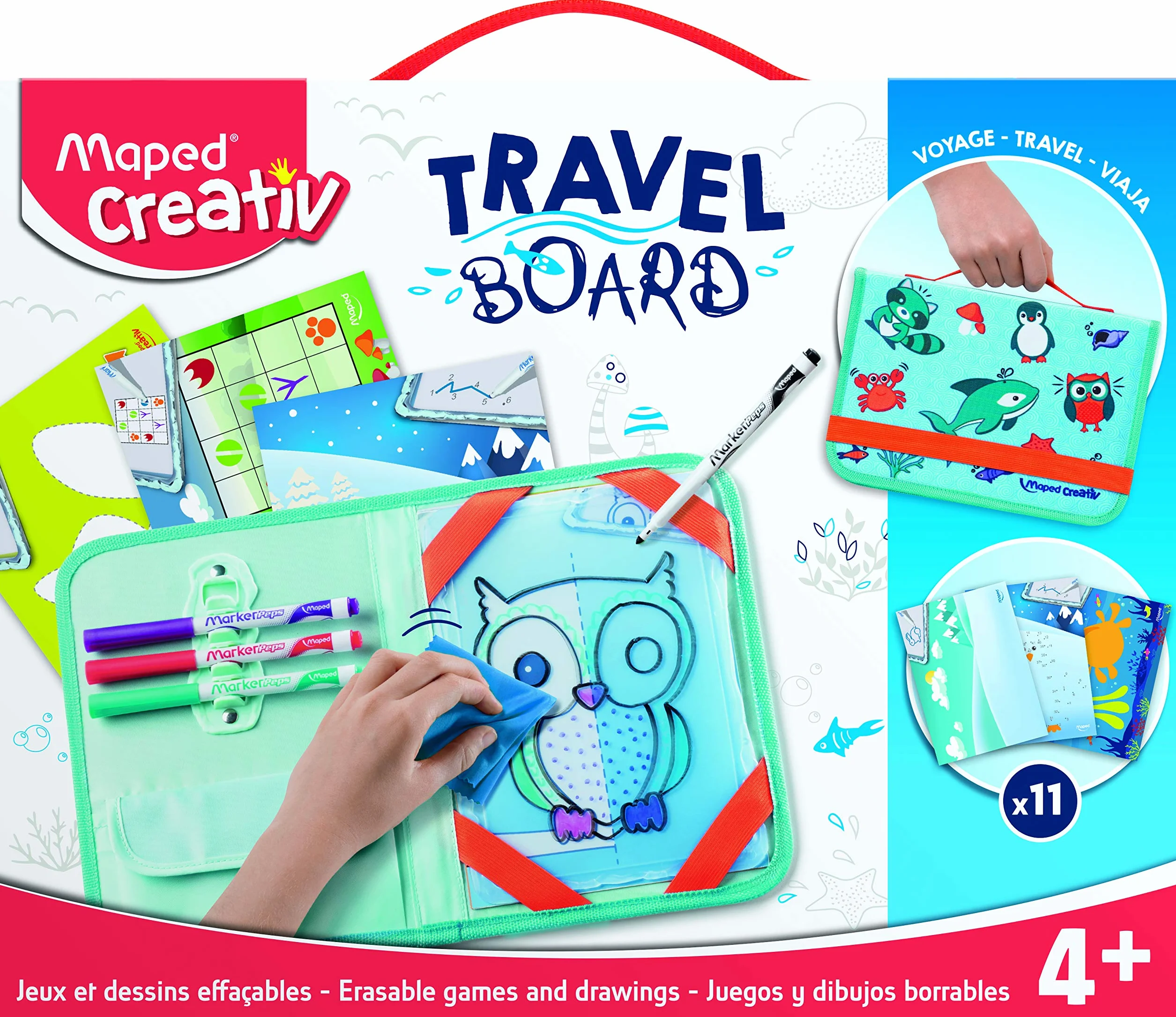 Maped Travel 969310 Zestaw Podróżny, Wielokolorowy, Od 4 lat