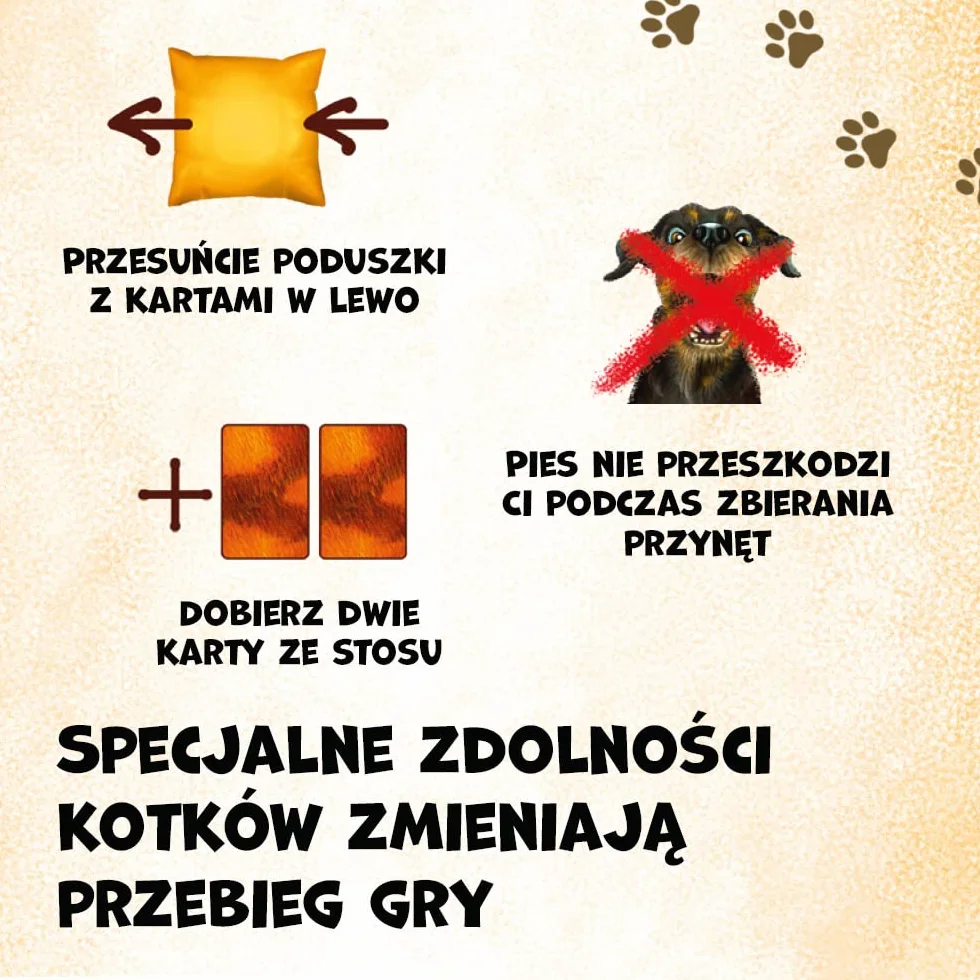Trefl Kotki Szalona Gra Planszowa dla Całej Rodziny od 6 lat