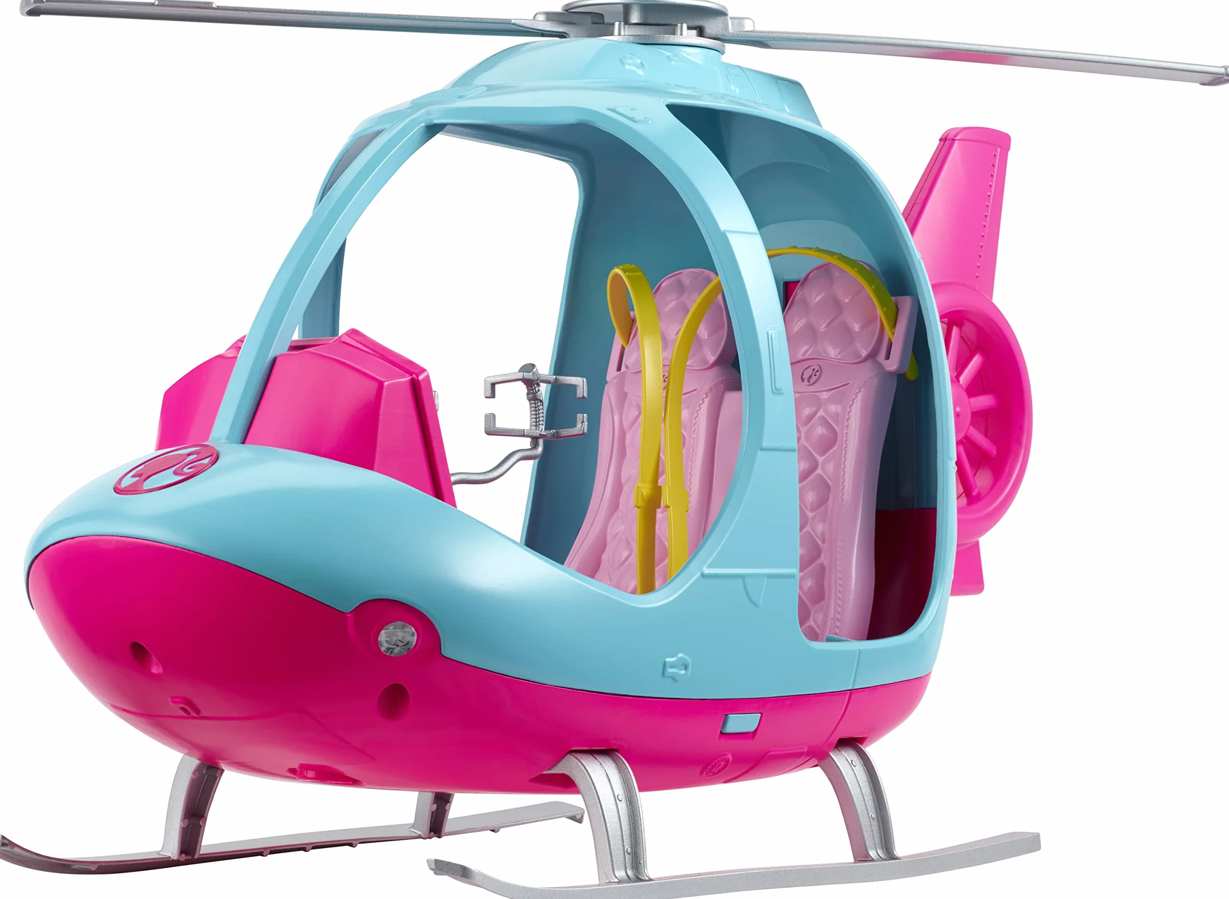 Barbie Helikopter, różowo-niebieski, dla dzieci w wieku od 3 do 7 lat, FWY29