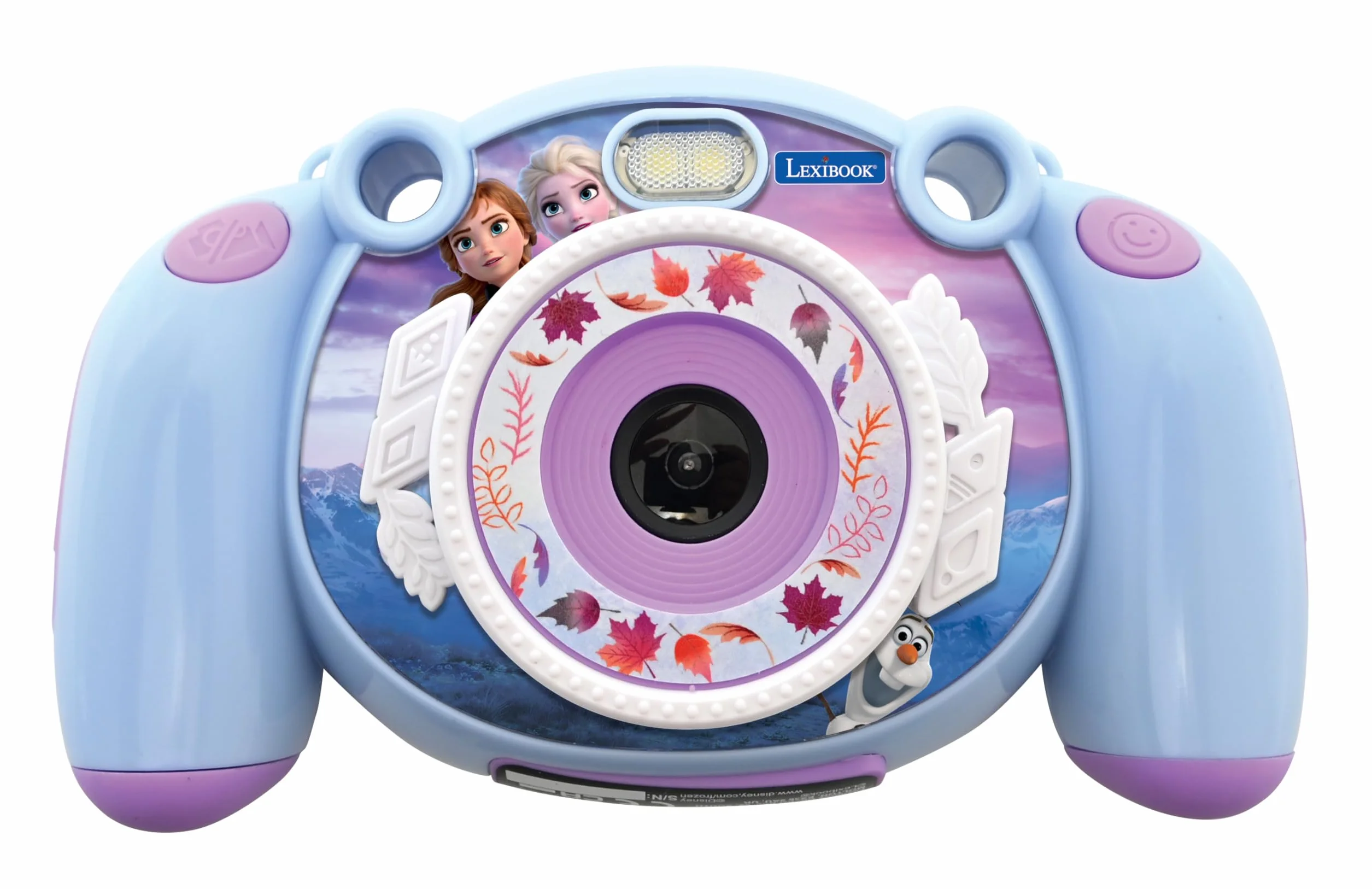Lexibook DJ080FZ Frozen Aparat Cyfrowy dla Dzieci, Zdjęcia i Wideo, Gry, Niebieski, Fioletowy