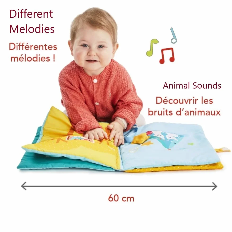VULLI JOUETS Sophie Touch Play Book