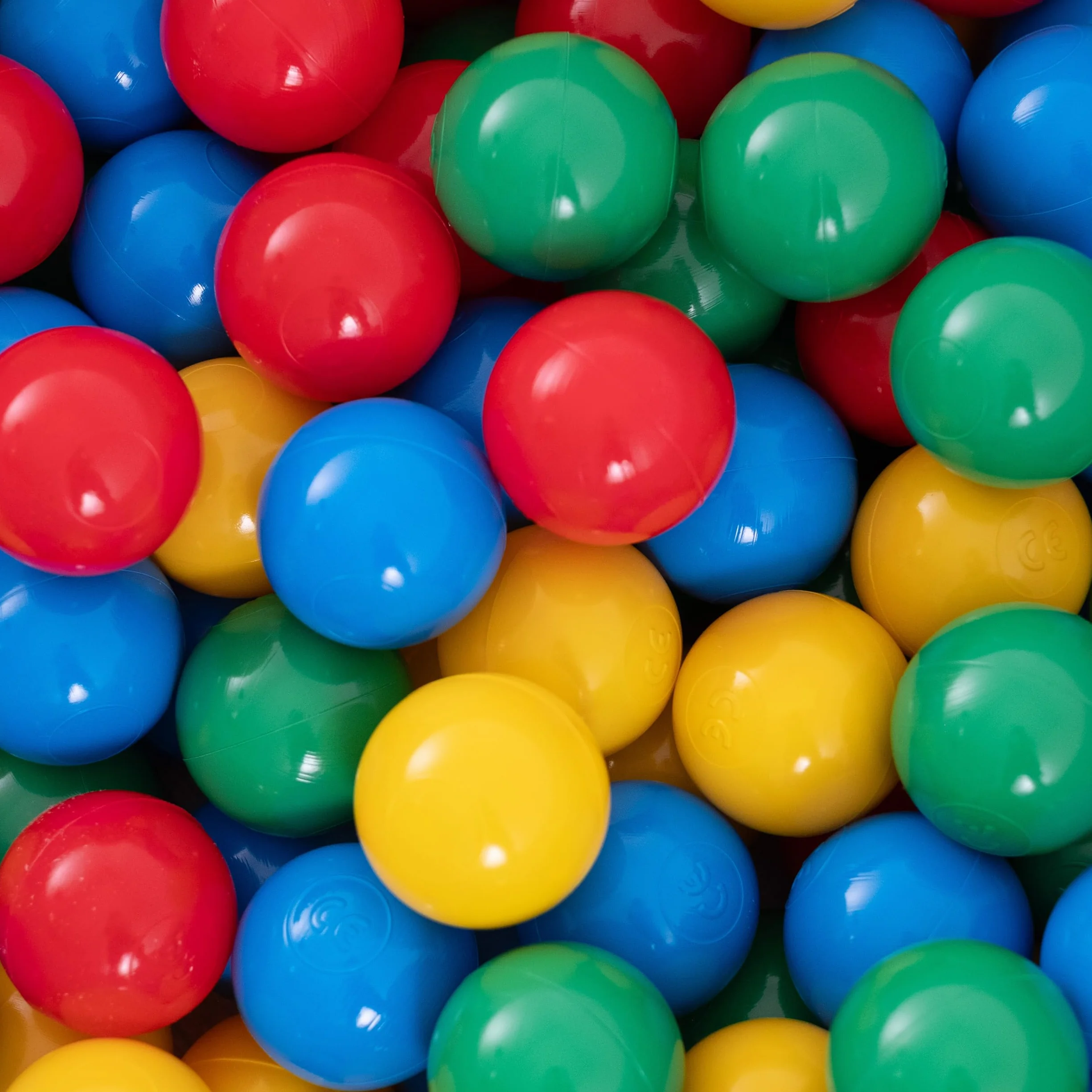 MISIOO Piłki do basenu z piłkami Ø 6 cm plastikowe LDPE zabawka dla niemowląt