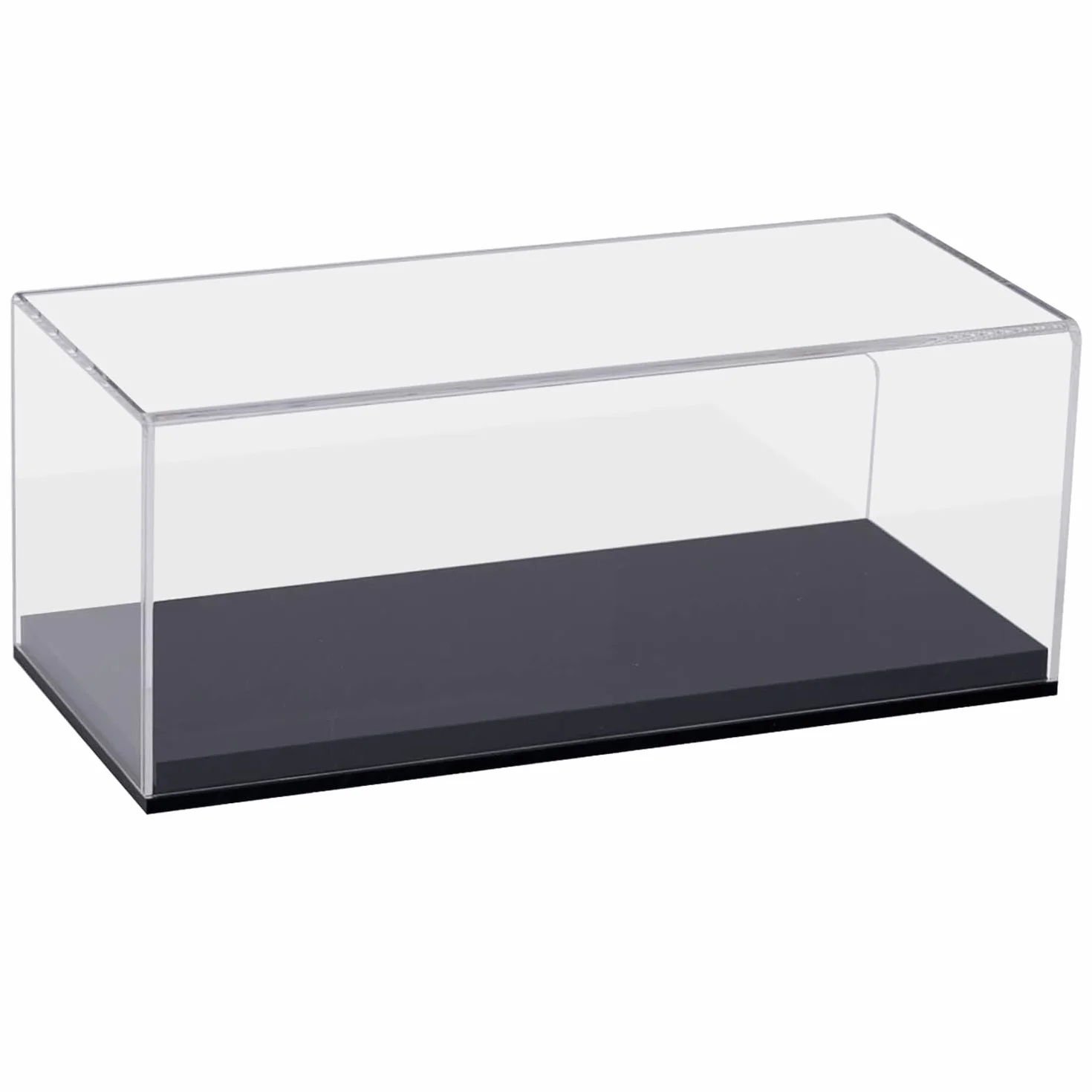 HMF 46800900 Gablota akrylowa na modele samochodów / figurek, różne rozmiary, przezroczysta, 27 x 11 x 12 cm