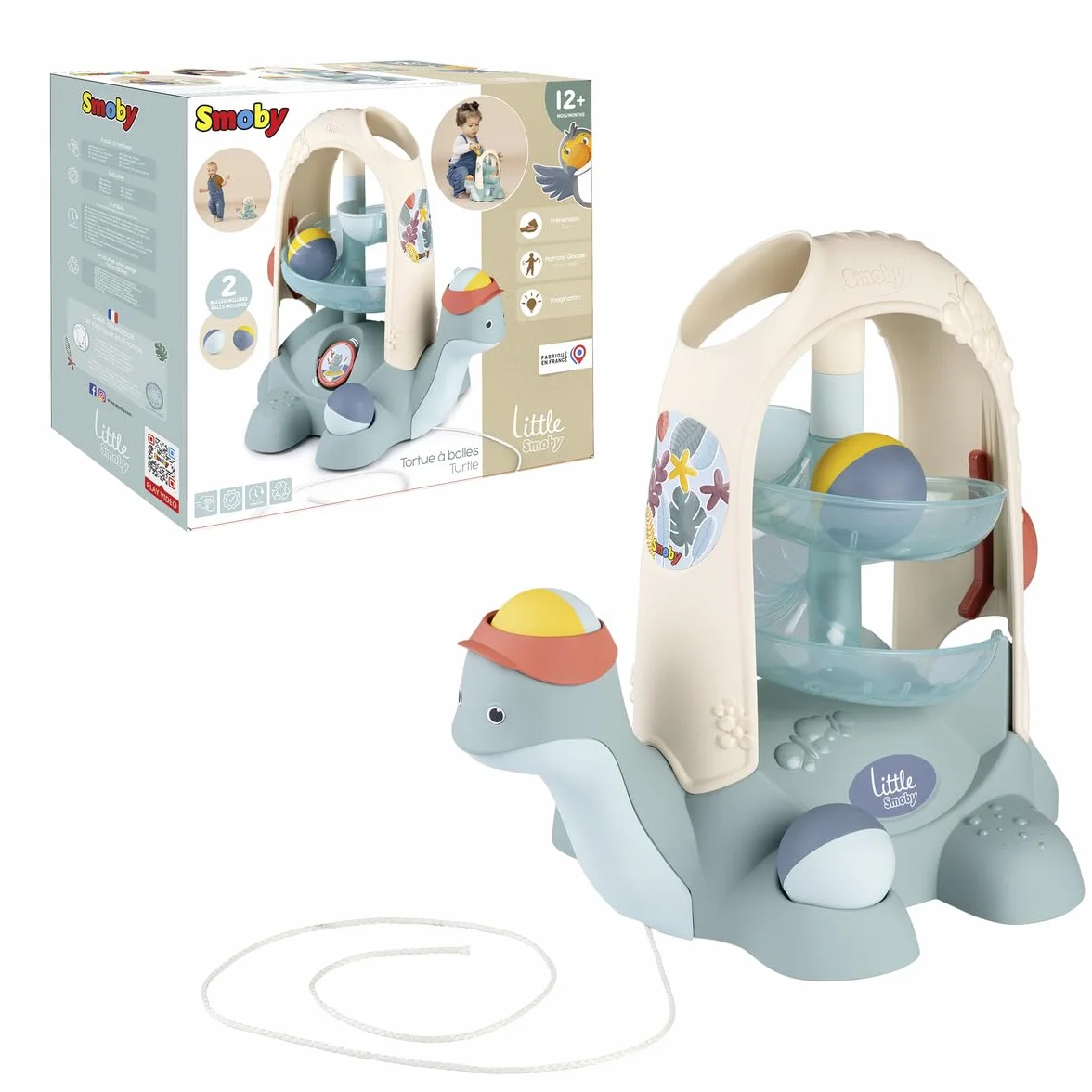 Smoby 7600140310 Little Smoby Żółw