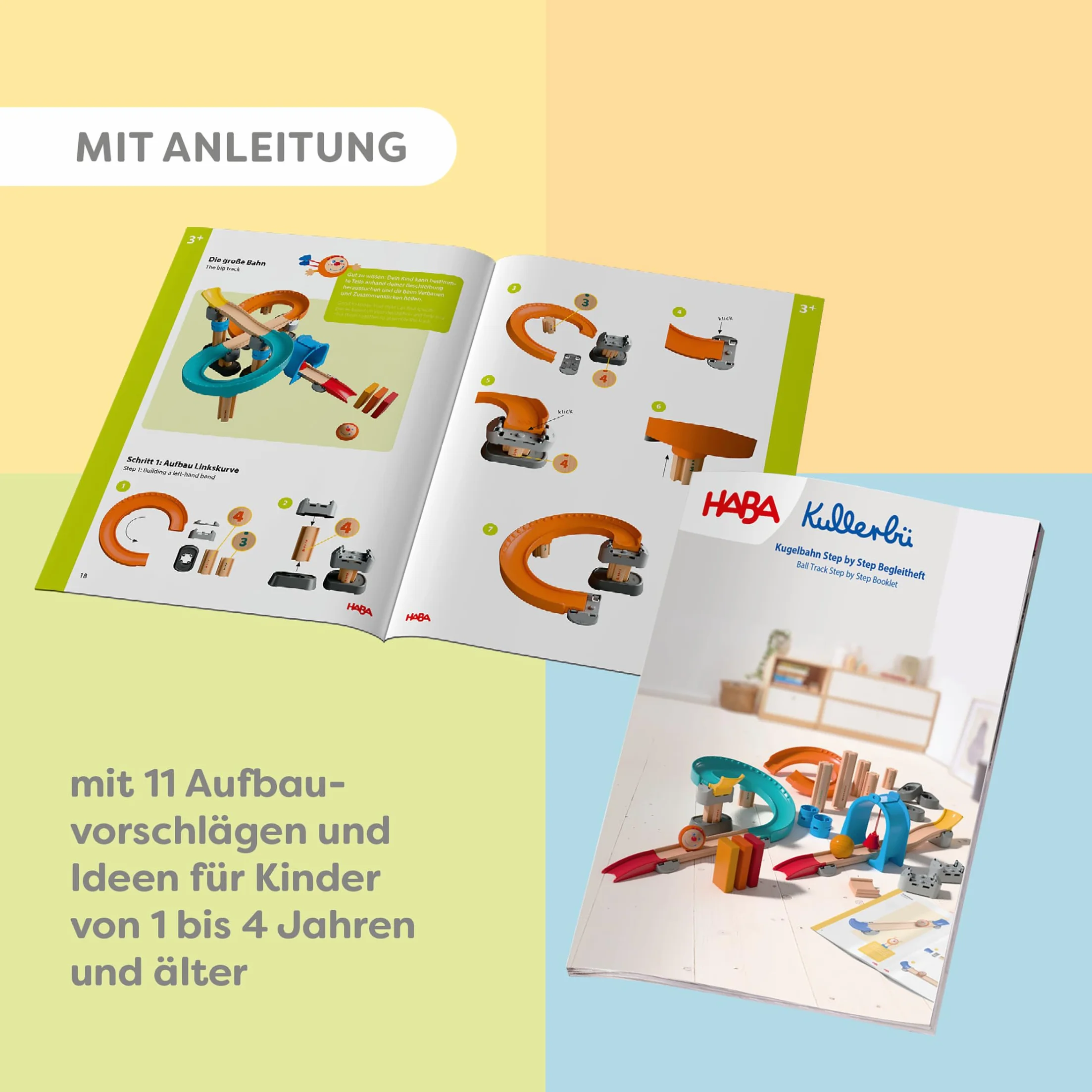 Kullerbü Kugelbahn Step-By-Step