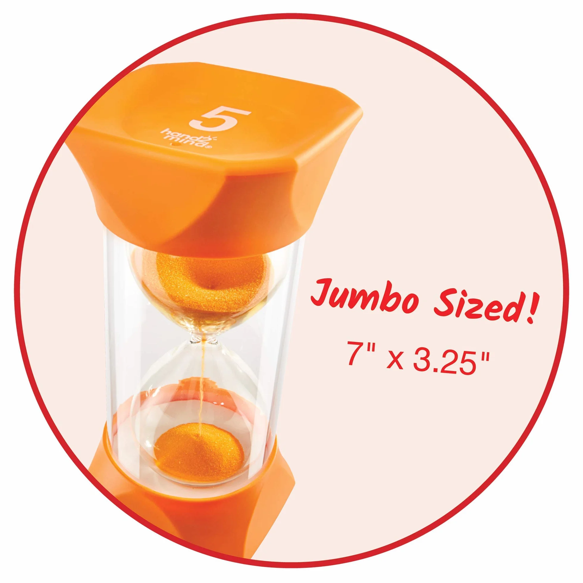 Learning Resources 5 Minuta Jumbo Piasek Regulator Czasowy