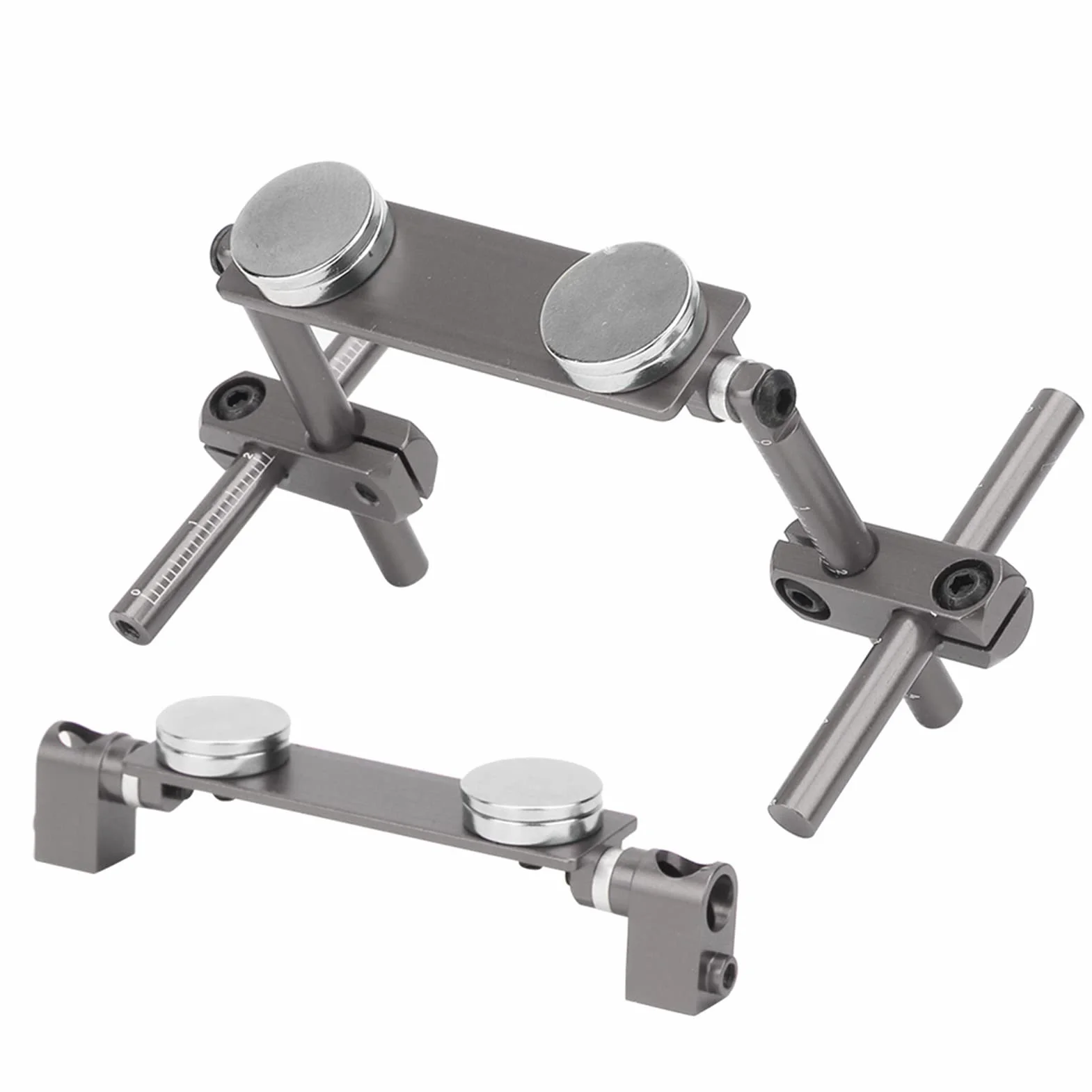 Aluminiowy Magnetyczny Uchwyt na Karoserię do RC Zestaw Montażowy (Tytan)