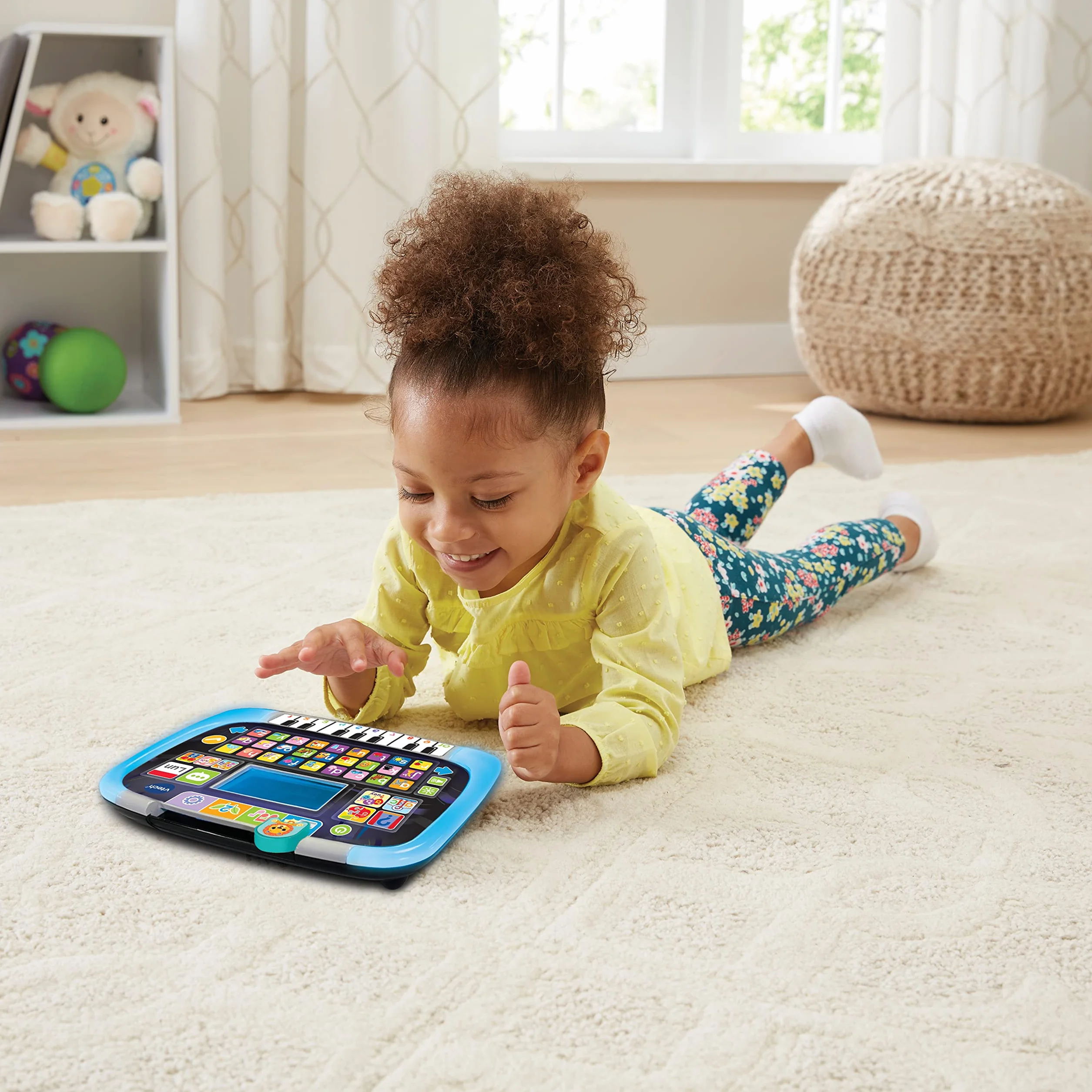 VTech Panel Edukacyjny z tabletem fortepianowym dla dzieci Multi-App, interaktywna zabawka +2 lata