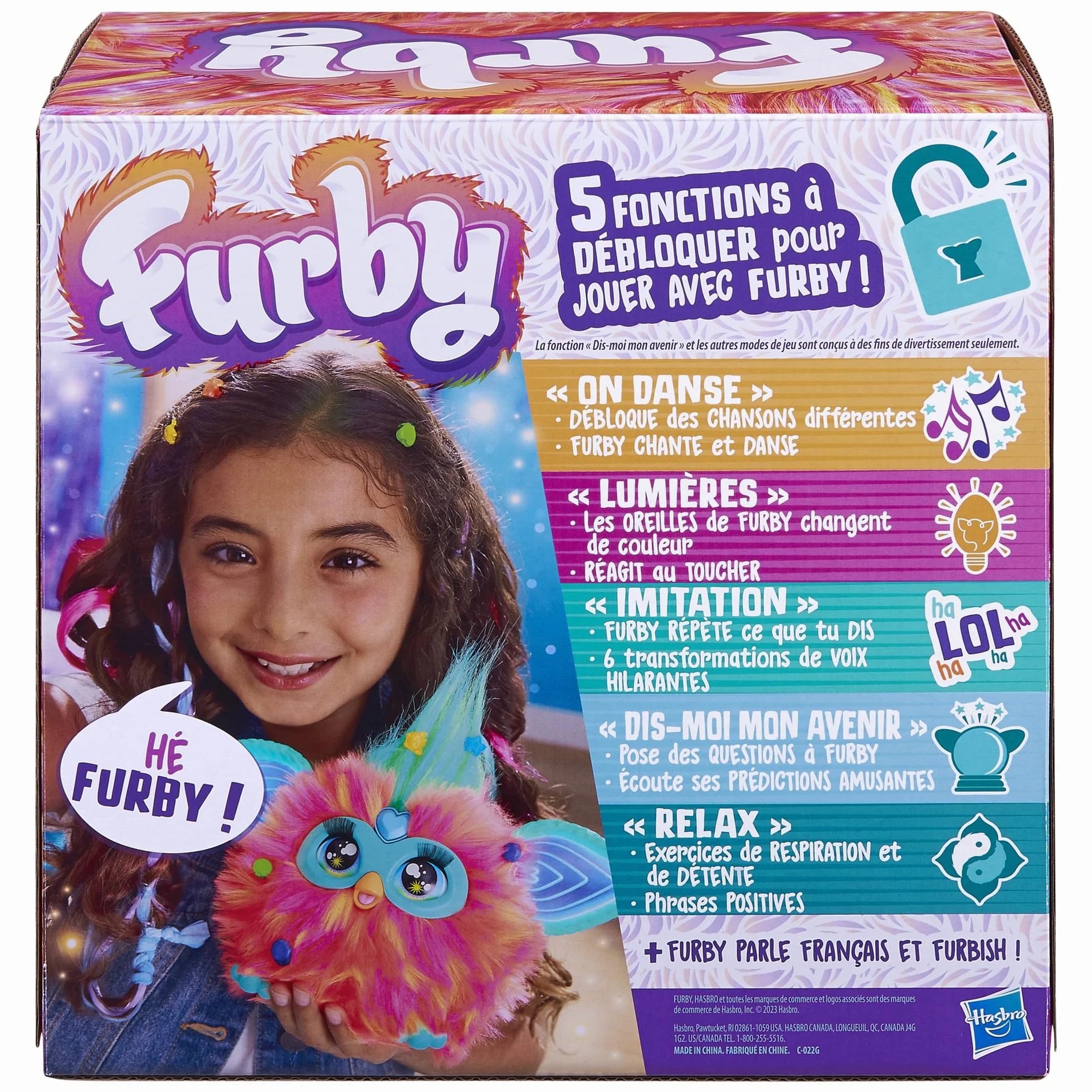furby Micro Coral Interactive pluszowa zabawka