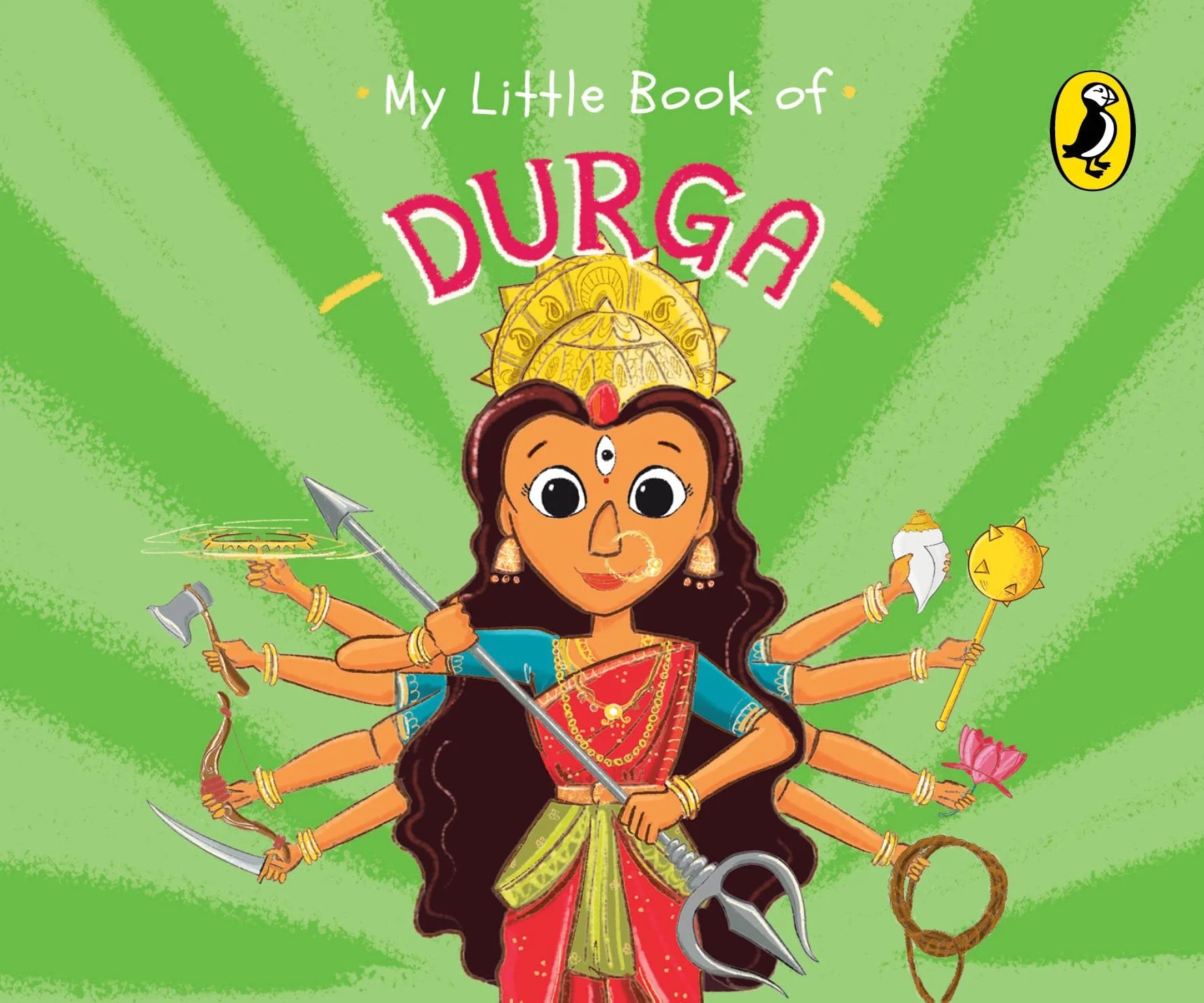 My Little Book of Durga: Illustrated board books on Hindu mythology, Indian gods & goddesses for kids age 3+; A Puffin Original