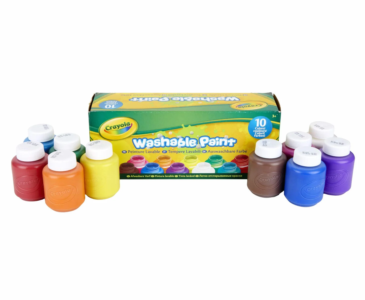 CRAYOLA Zestaw do malowania ekstrawagancji, wartość artystyczna i rzemieślnicza, artykuły do malowania domu i powrotu do szkoły, prezent dla dzieci, wiek 5, 6, 7, 8, 9+