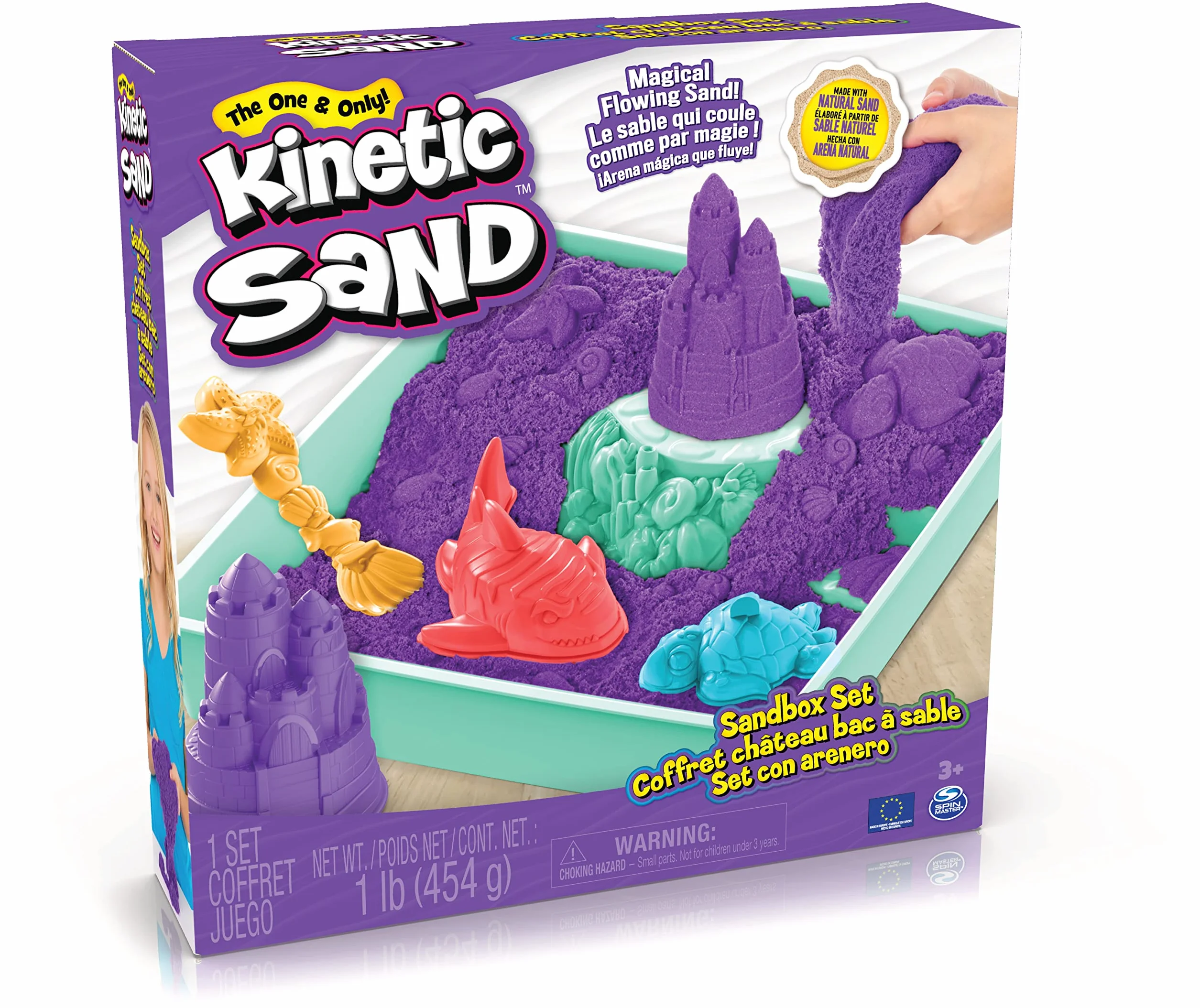 Kinetic Sand - zestaw piaskownica