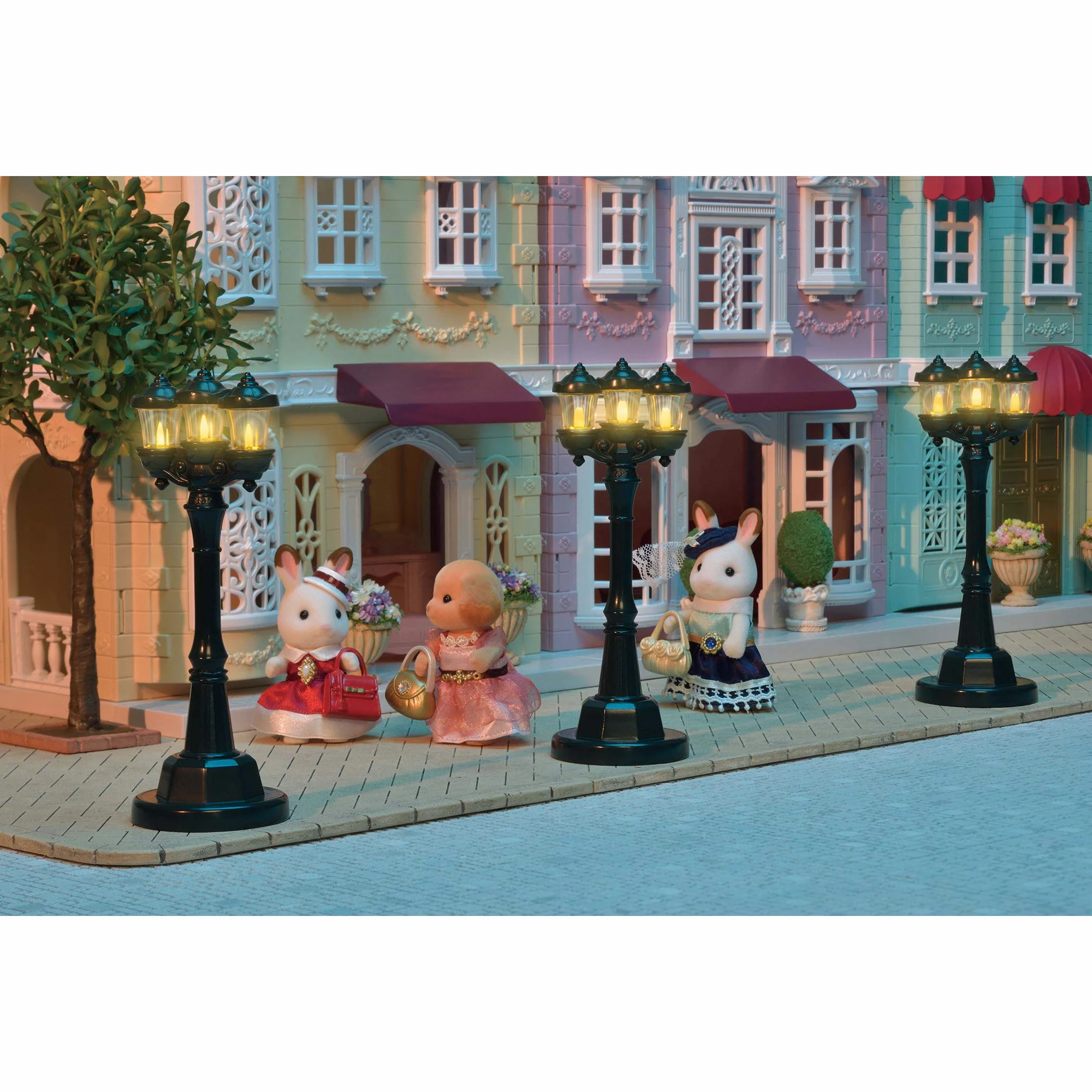 Sylvanian Families Miasto - Świecąca lampa uliczna 6005