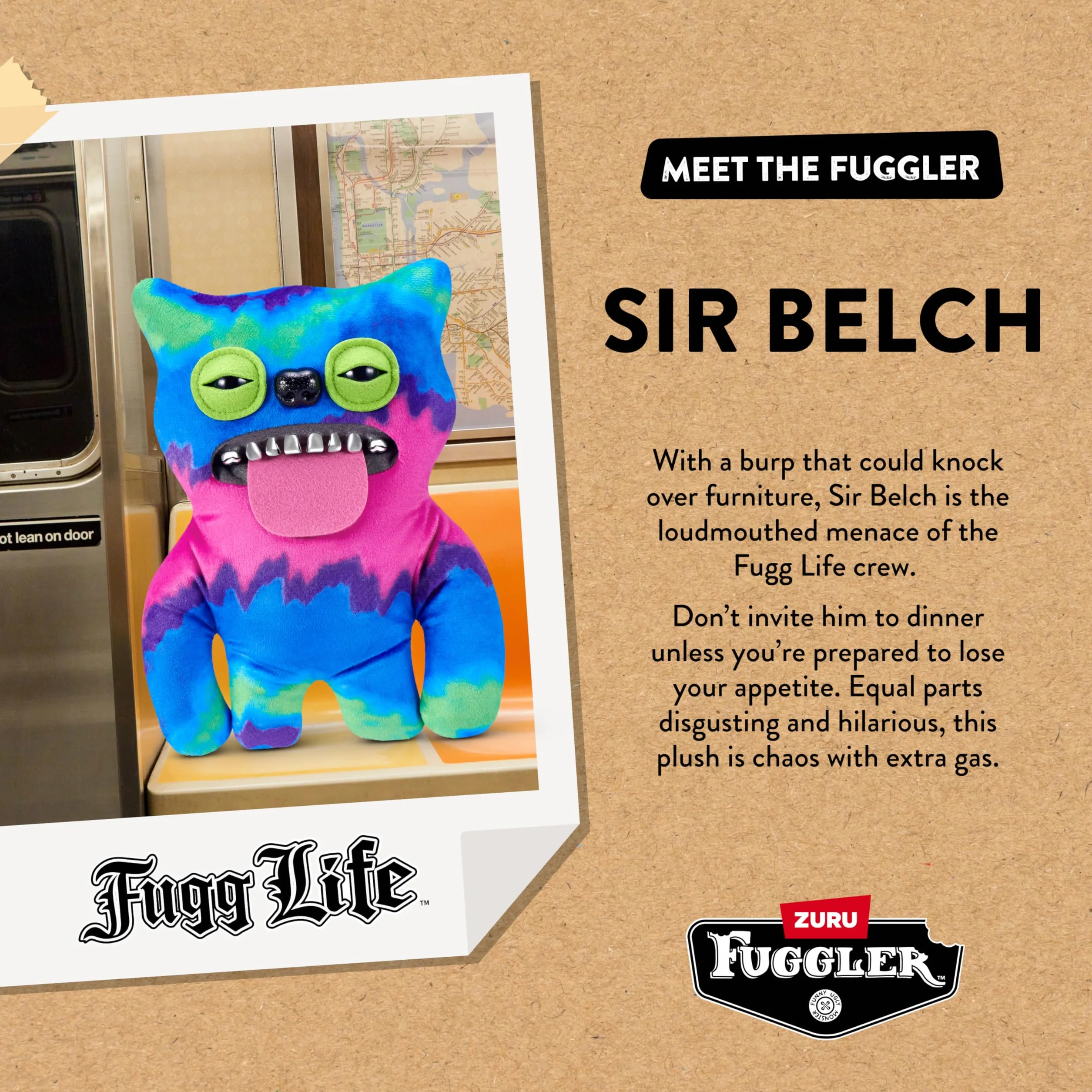 Fuggler 9" CORE-SERIES 1-FUGG LIFE PLUSH Sir Belch