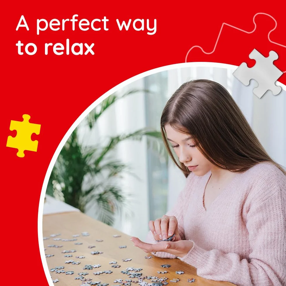 Trefl - Puzzle USA Collection: Jars of Joy - 2000 elementów - Kolorowa układanka DIY, kreatywna zabawa, klasyczna układanka dla dorosłych i dzieci od 14 lat