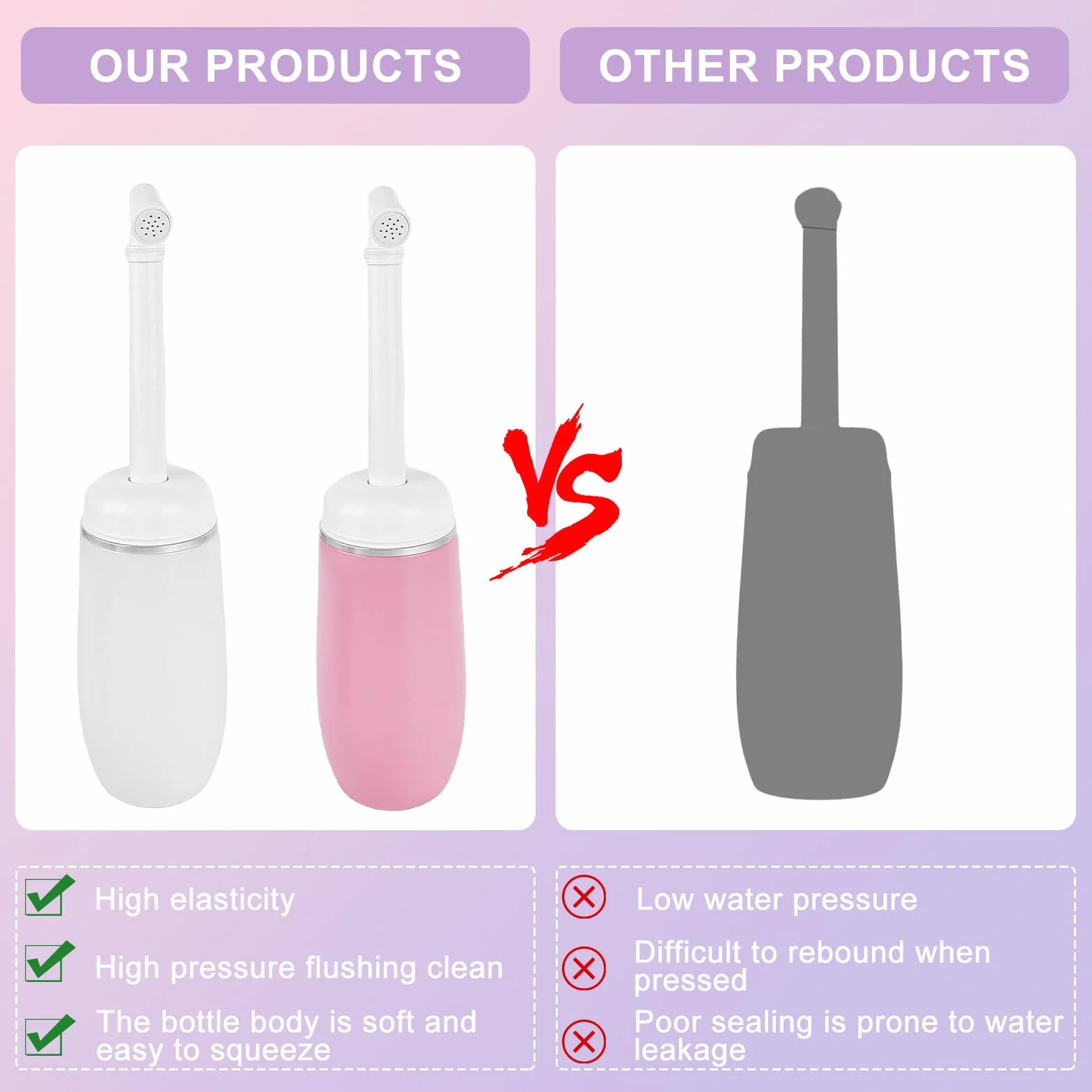 Przenośny bidet, bidet, bidet, przenośny bidet, 400 ml, bidet, słuchawka na pośladki, prysznic ręczny, bidet podróżny, nowoczesny prysznic pośladkowy, butelka