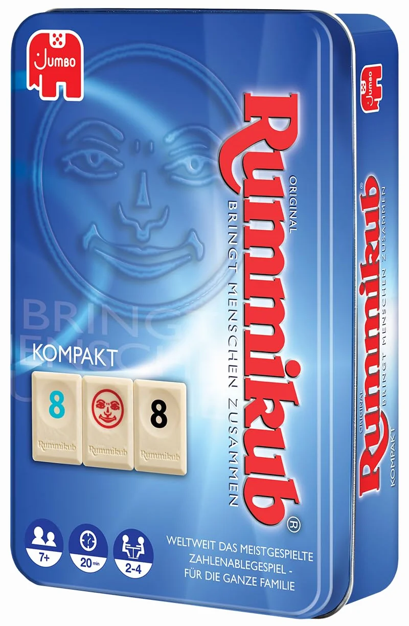 Original Rummikub – Kompakt in Metalldose