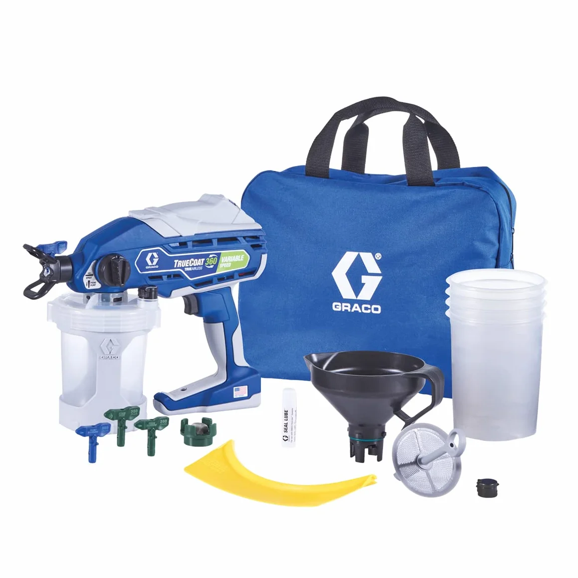 Magnum by Graco 26D527 TrueCoat 360 Variable Speed - Ręczne, przewodowe Airless system natryskowy, Model UE, użytku domowego, do małych dekoratorskich projektów (maks. ciśnienie 138 bar)