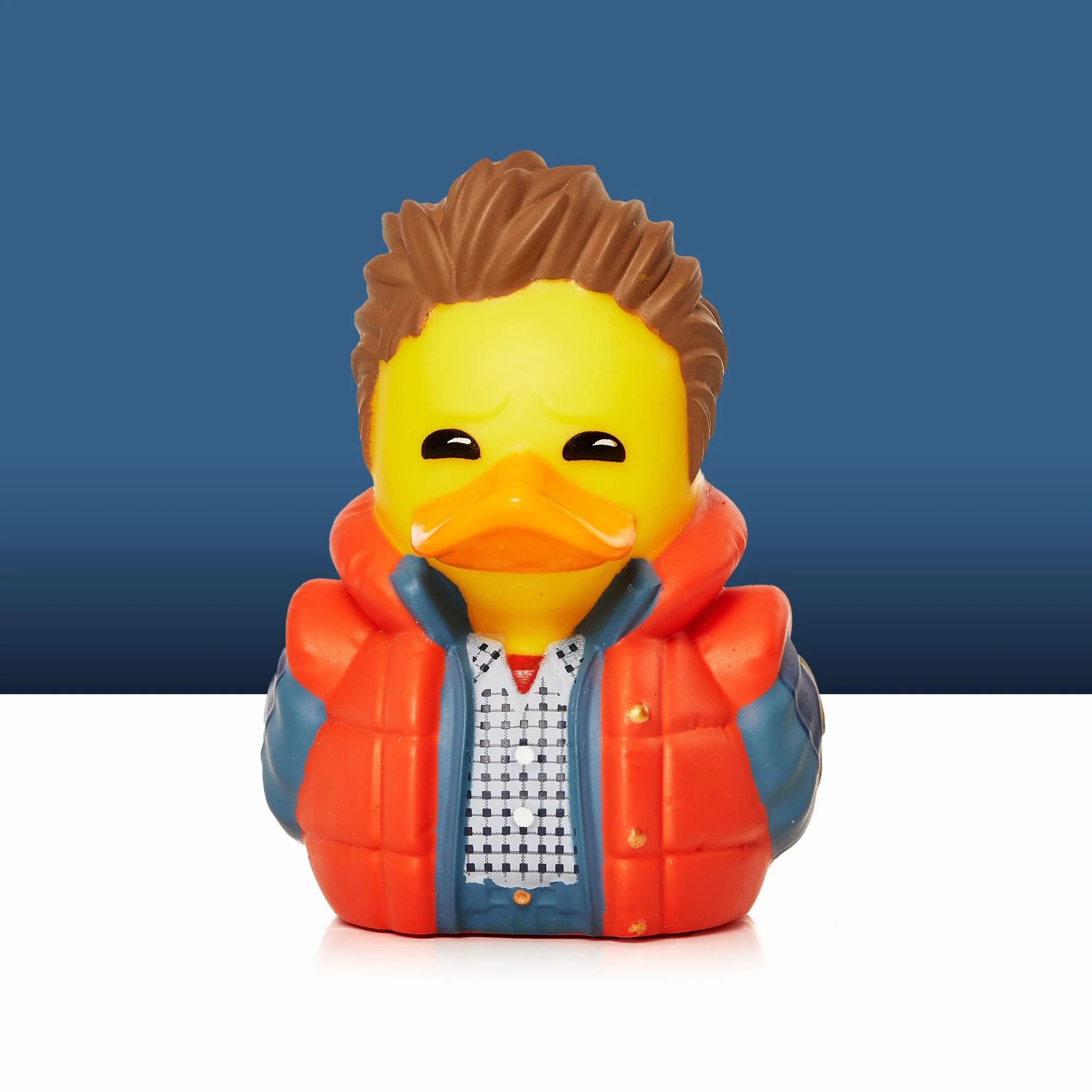 TUBBZ Mini Marty McFly kolekcjonerska winylowa gumowa figurka kaczki – oficjalny produkt Back to the Future – filmy akcji retro i telewizja