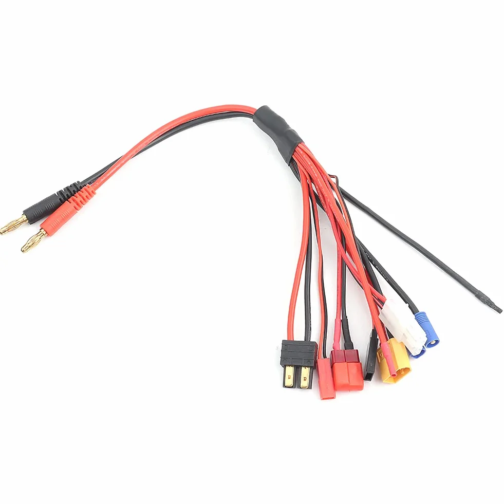 Kabel do Konwersji RC, Wielofunkcyjny Kabel do ładowarki 8 w 1 Bateria Lipo Multi Wtyczka do ładowania Konwertuj linię kablową do ładowarki IMAX B6