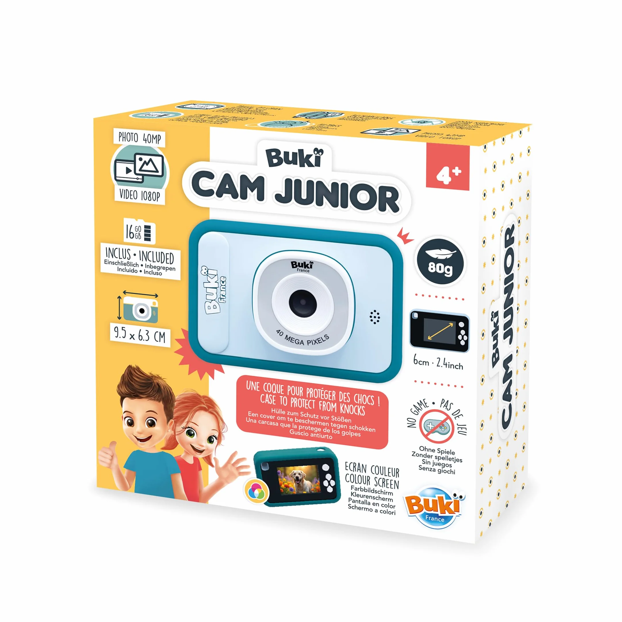 Buki France Buki CamJunior, niebieski, PV011