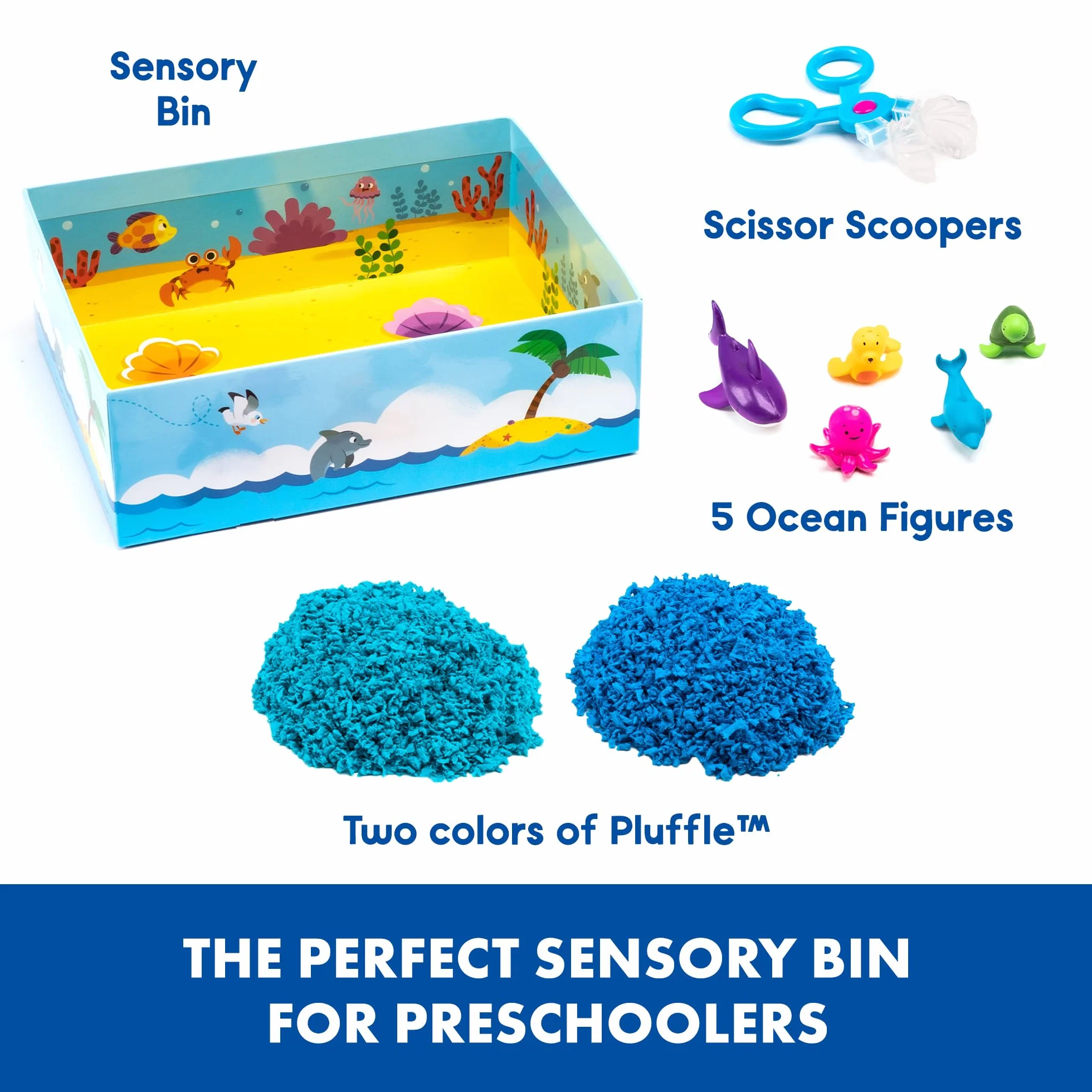 Learning Resources Playfoam Pluffle Ukryj & Szukać Sensoryczny Zestaw do Zabawy