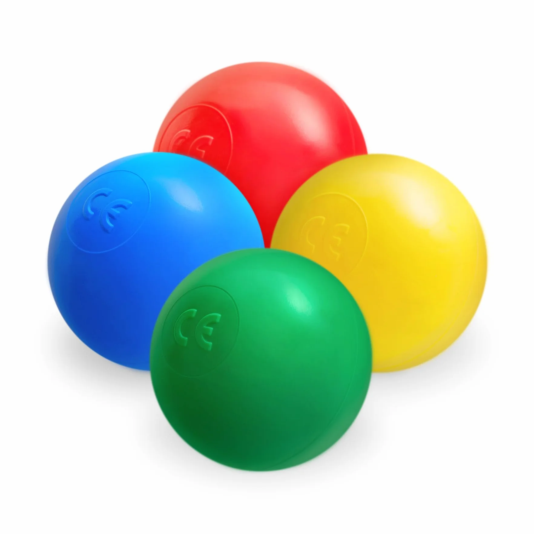 MISIOO Piłki do basenu z piłkami Ø 6 cm plastikowe LDPE zabawka dla niemowląt