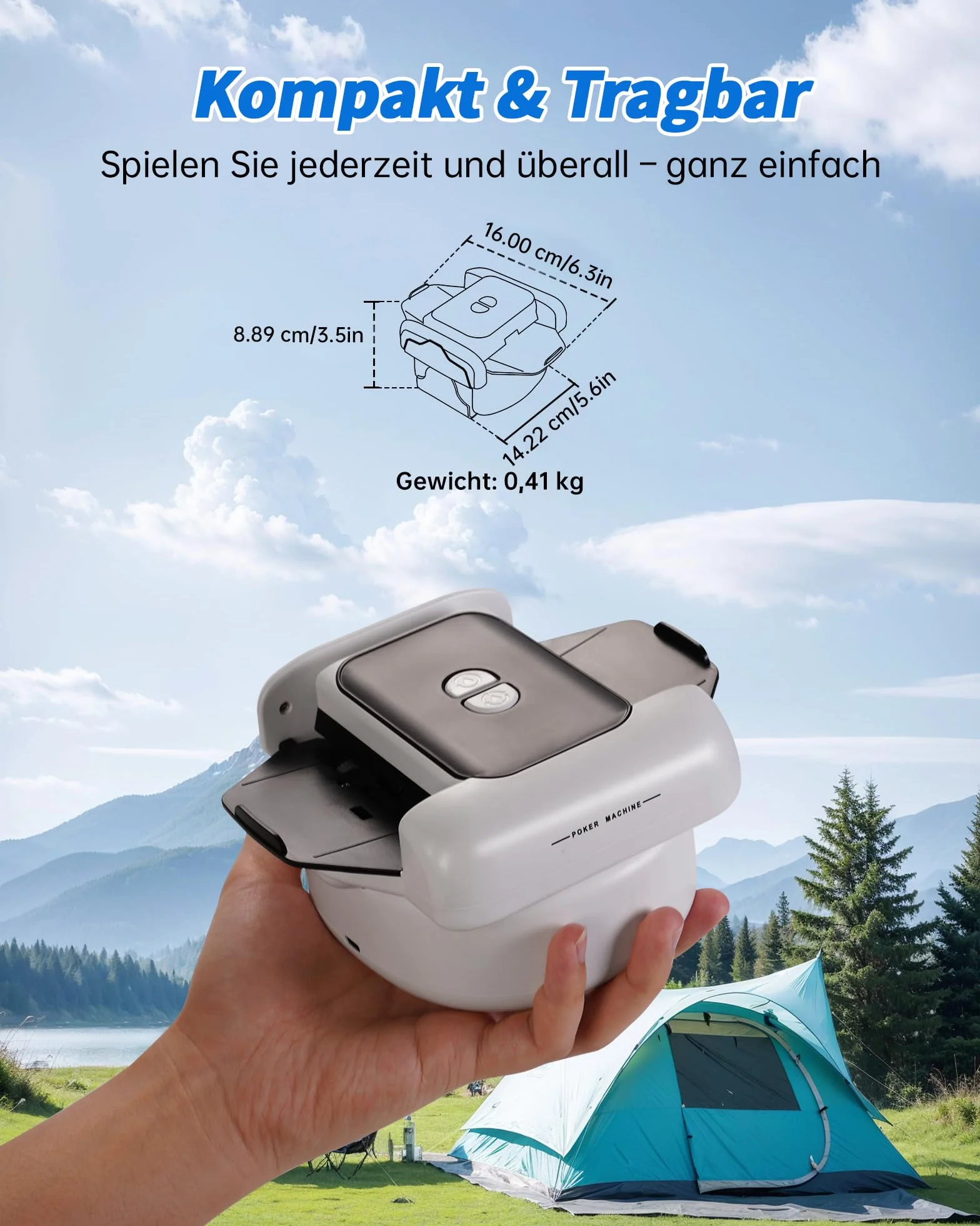 Cicha elektryczna mikser kart, 3000 mAh, 2 tryby, taca na karty do gry, mikser kart na 2 talie, urządzenie do mieszania kart do UNO, Poker, Texas Hold Em, Blackjack