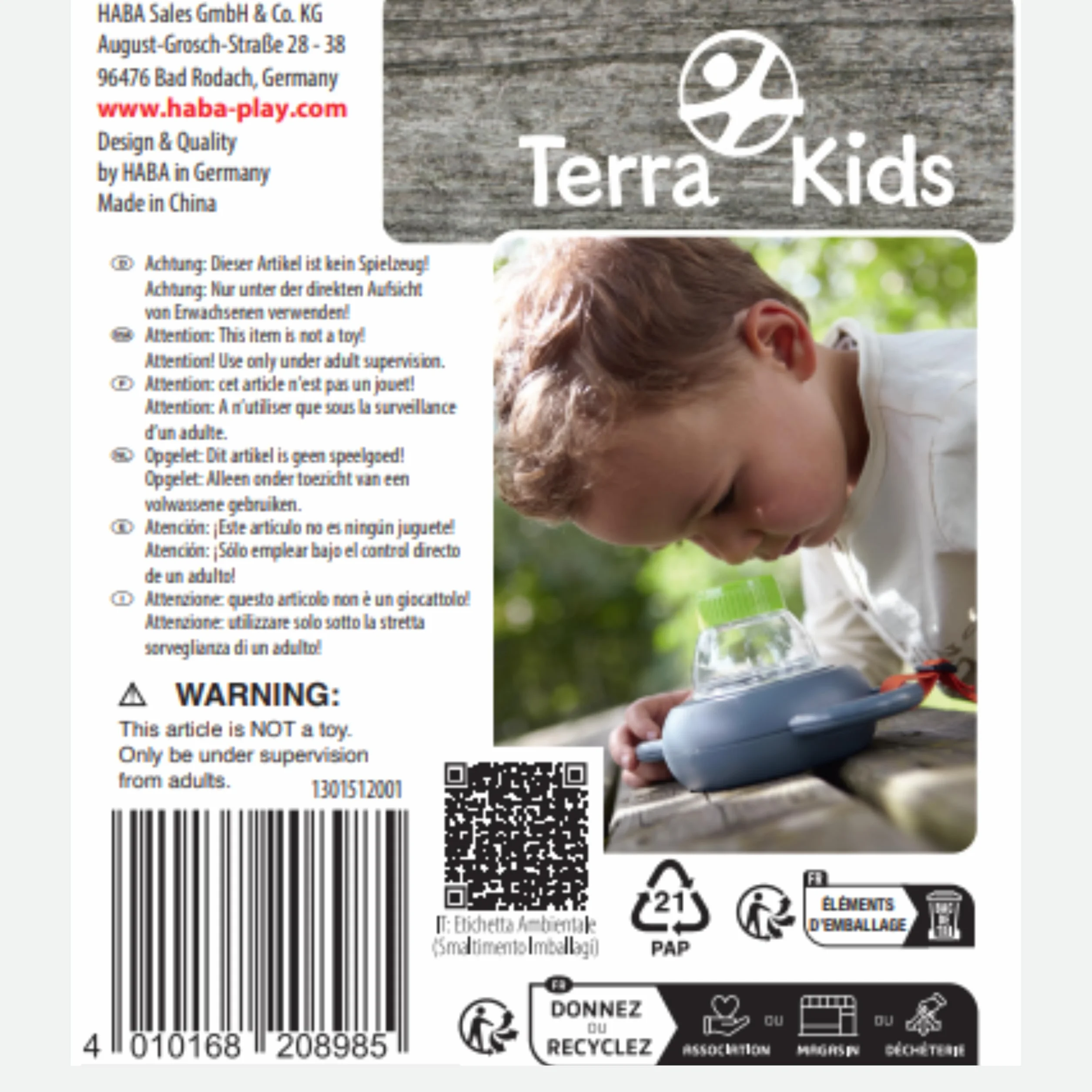 HABA 301512 Exploration Magnifying Glass