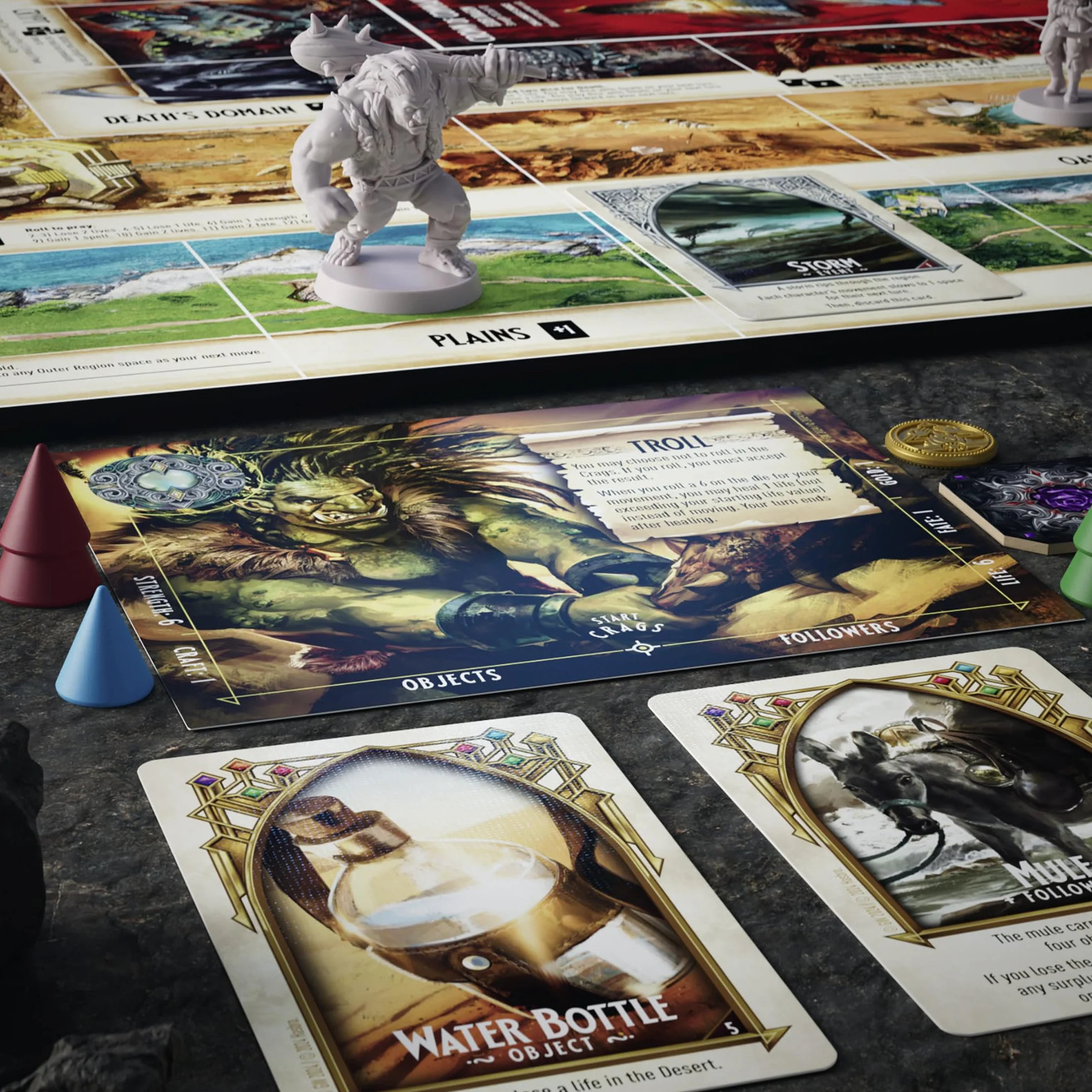 Avalon Hill Talisman: The Magical Quest Board Game, 5. edycja | Fantasy Tabletop Adventure Games | Od 12 lat i więcej | 2 do 6 graczy | Gry strategiczne RPG