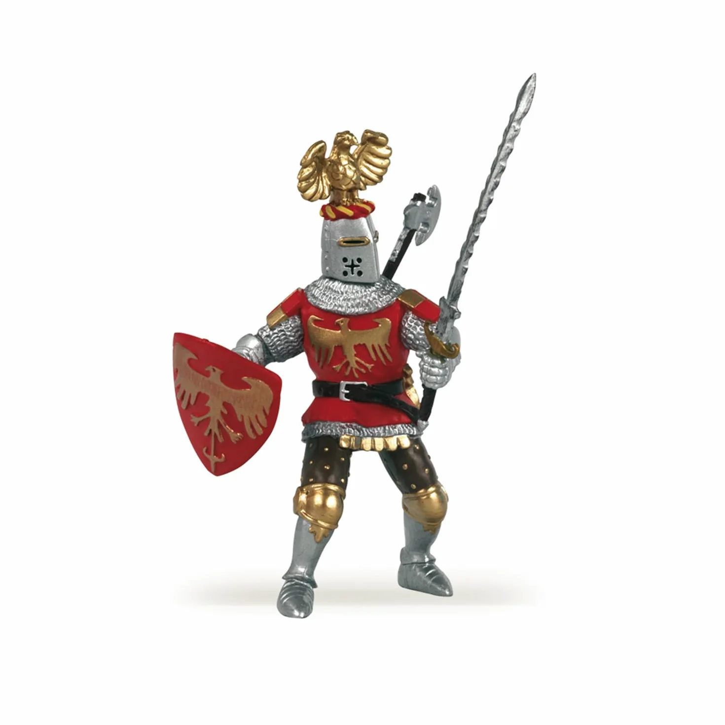 Papo 33016 Mini Rycerze (tuba, 12 szt.) Figurki, wielokolorowe