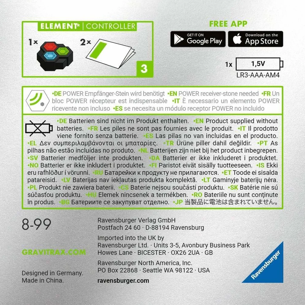 Ravensburger Gravitrax Power Dodatek Remote Controller