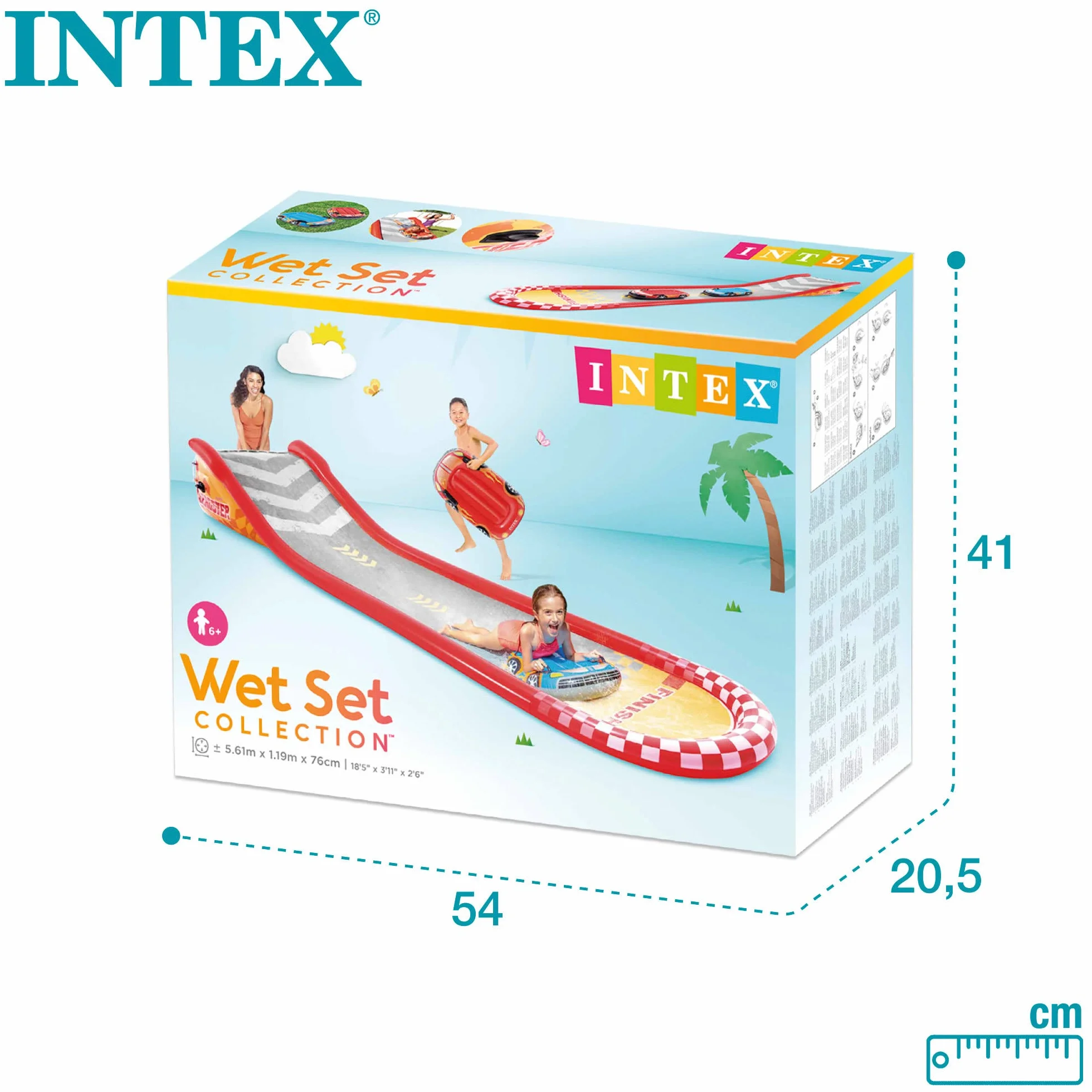 Intex 57167NP Racing Fun Slide
