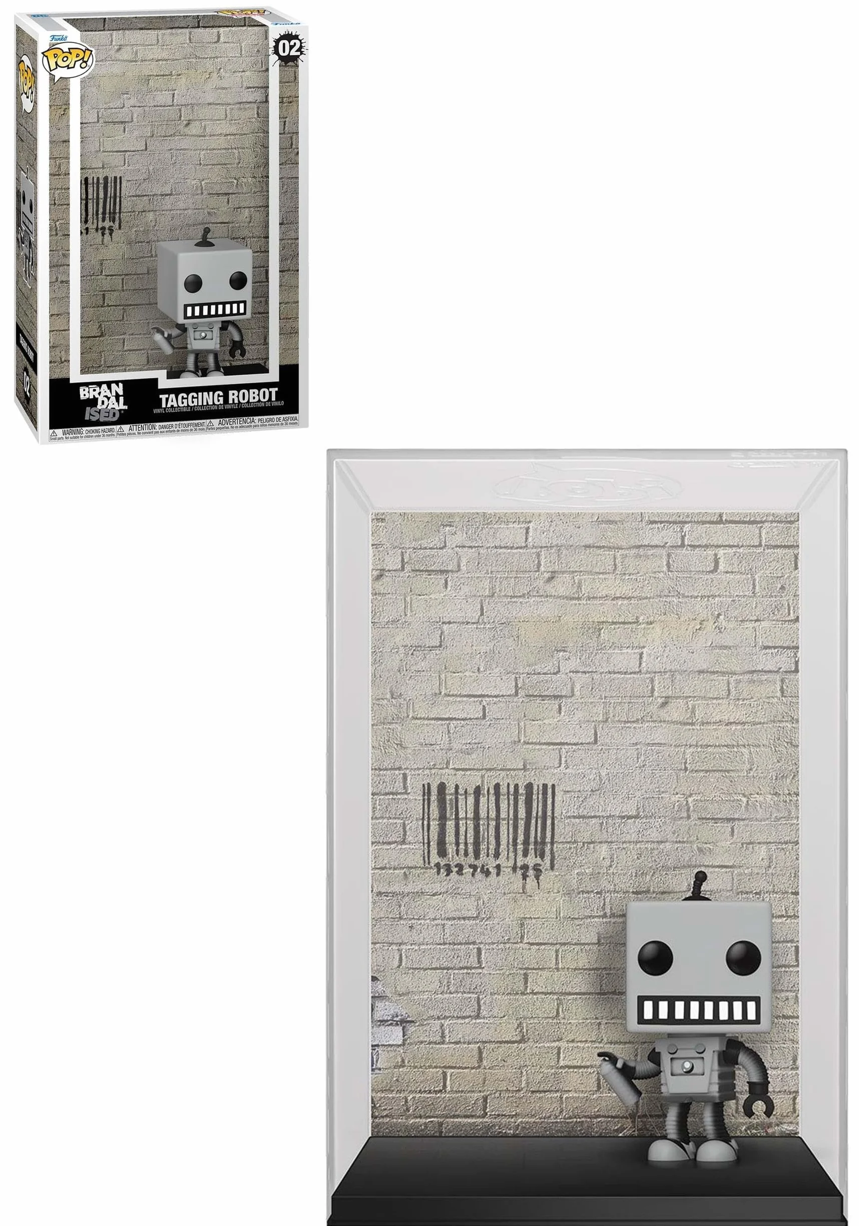 Funko Pop! Art Cover: Brandalised - RBT z etui - winylowa figurka kolekcjonerska - pomysł na prezent - oficjalne towary handlowe - zabawka dla dzieci i dorosłych - figurka modelowa dla kolekcjonerów i