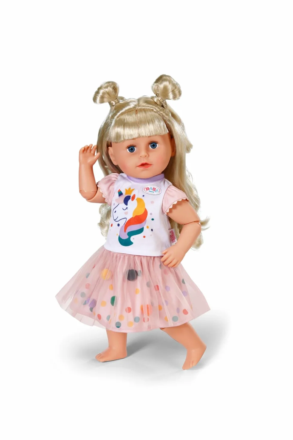BABY born 871720 Sukienka z jednorożcem z tutu 43 cm