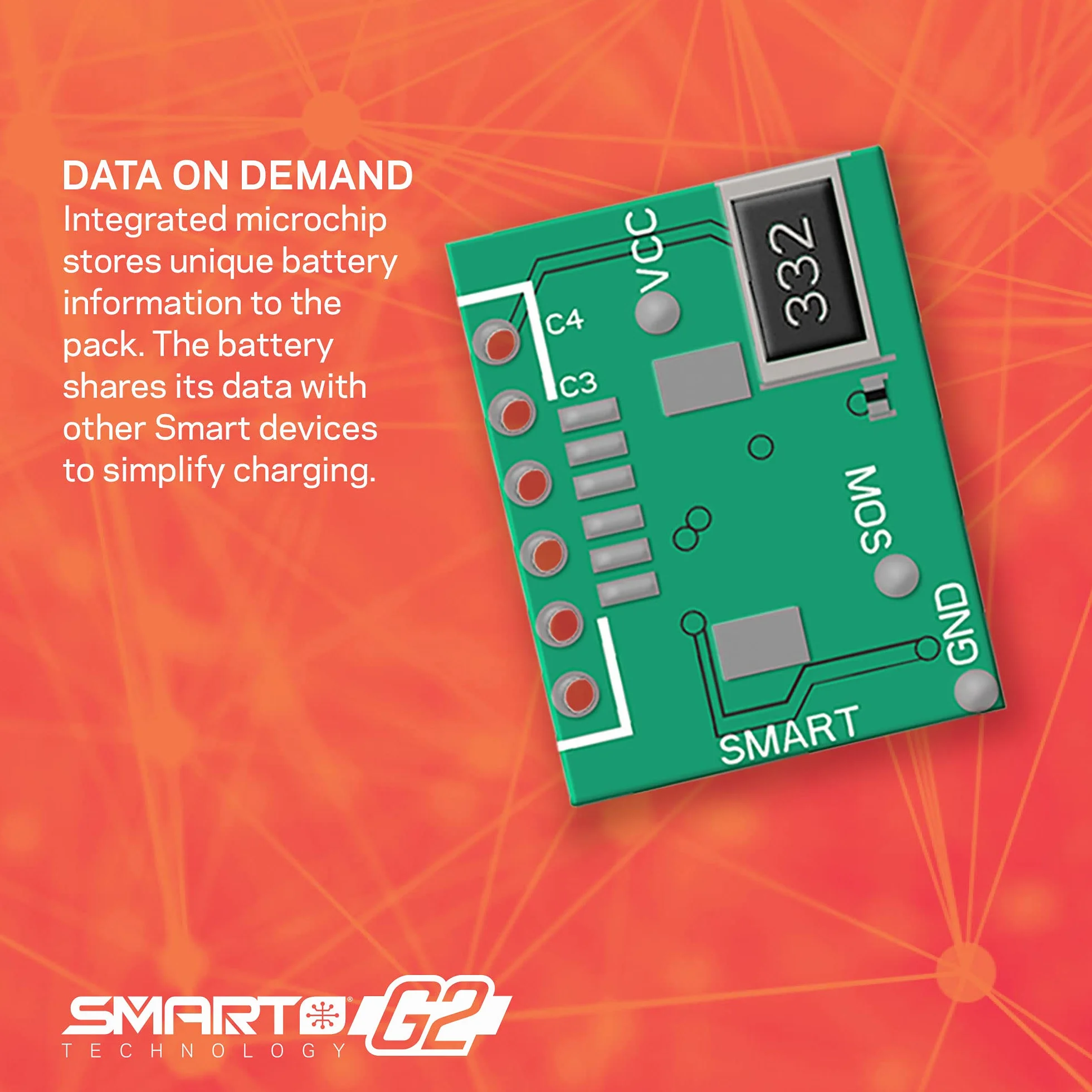 11,1 V 850 mAh 3S 30C Smart G2 akumulator LiPo: IC2
