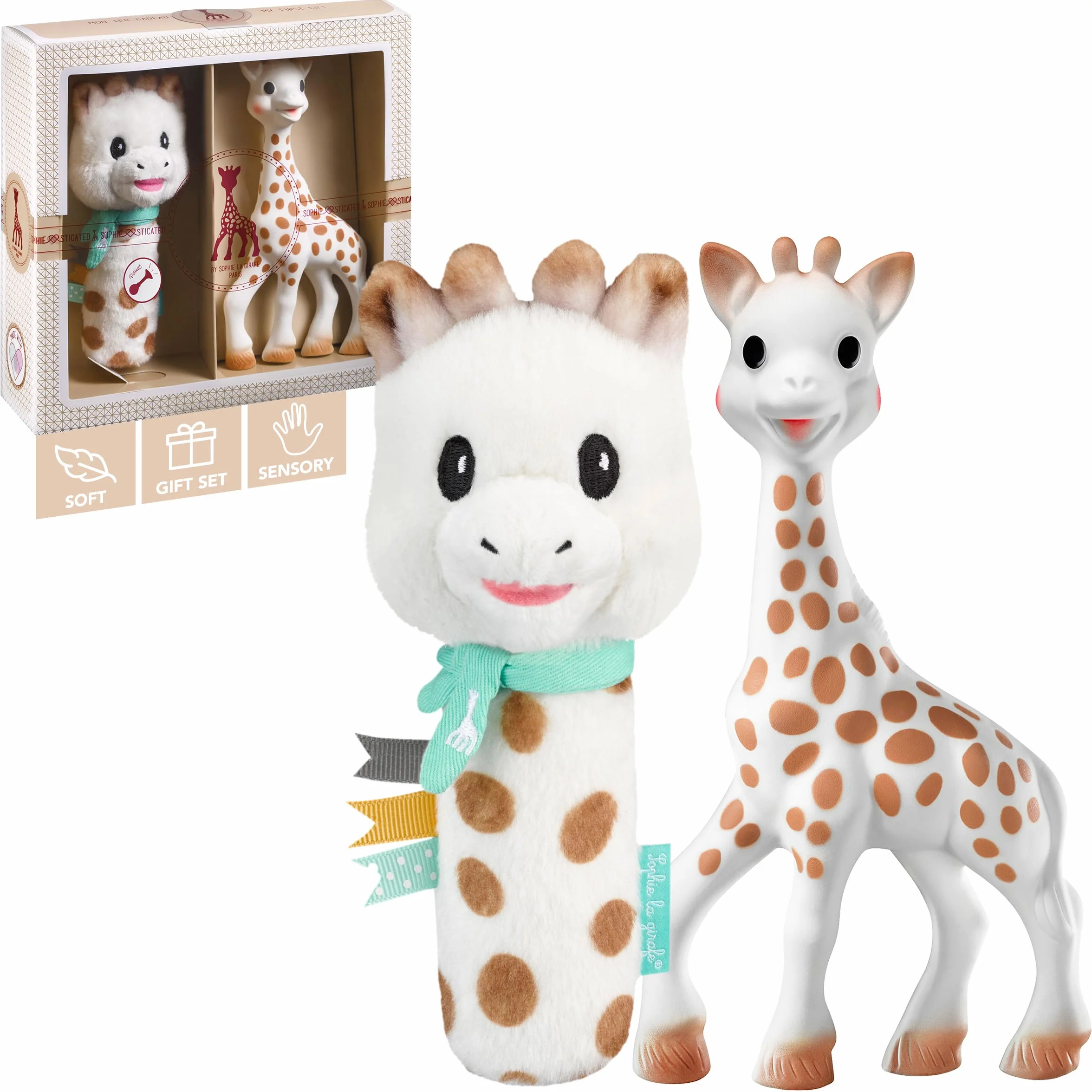 Sophie de giraf Sophiesticated cadeauset small set 5
