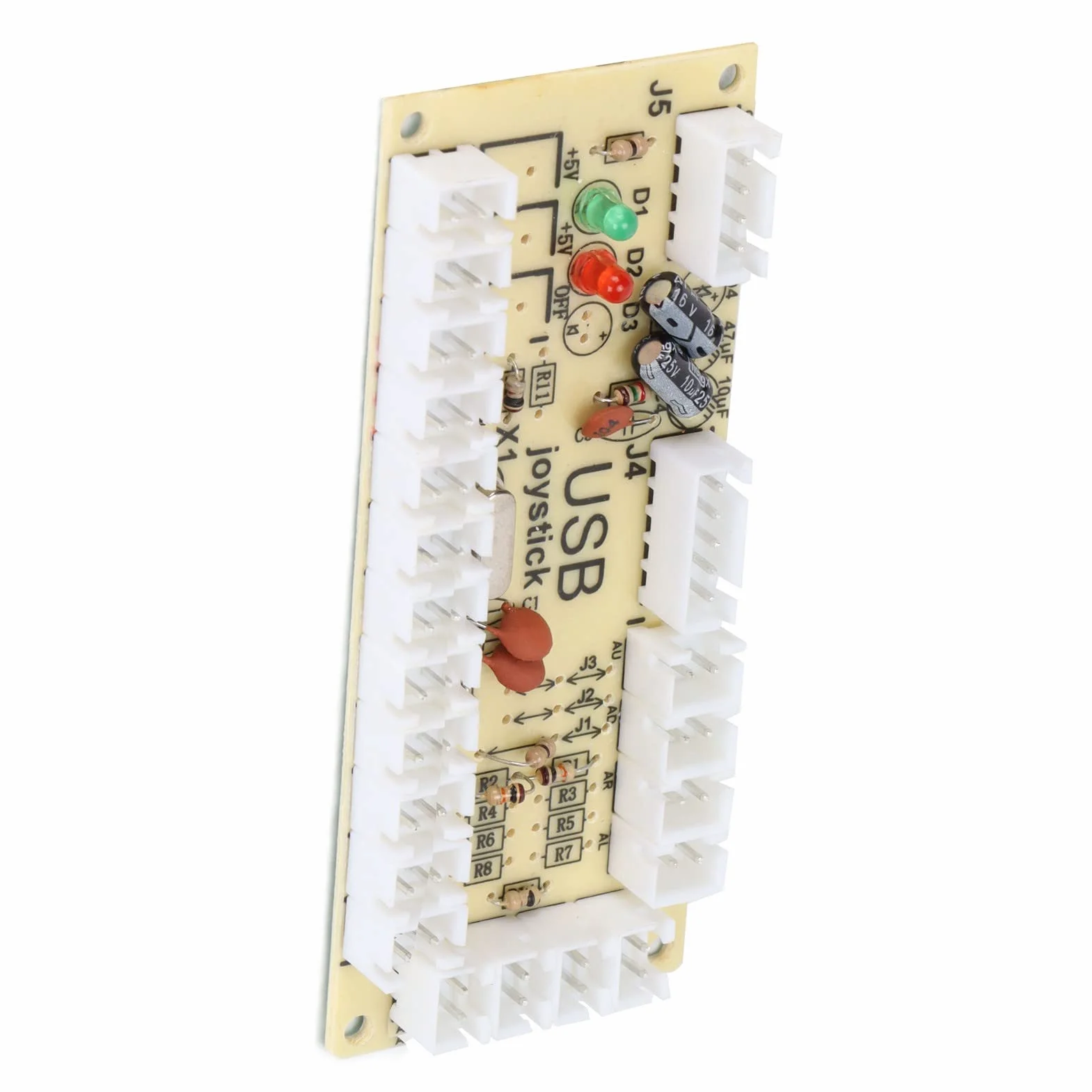 Koder USB Zero Delay Przycisk USB do Joysticka, do Gier Walki na PC dla MAME dla Retro.(QM070916 (pojedynczy))