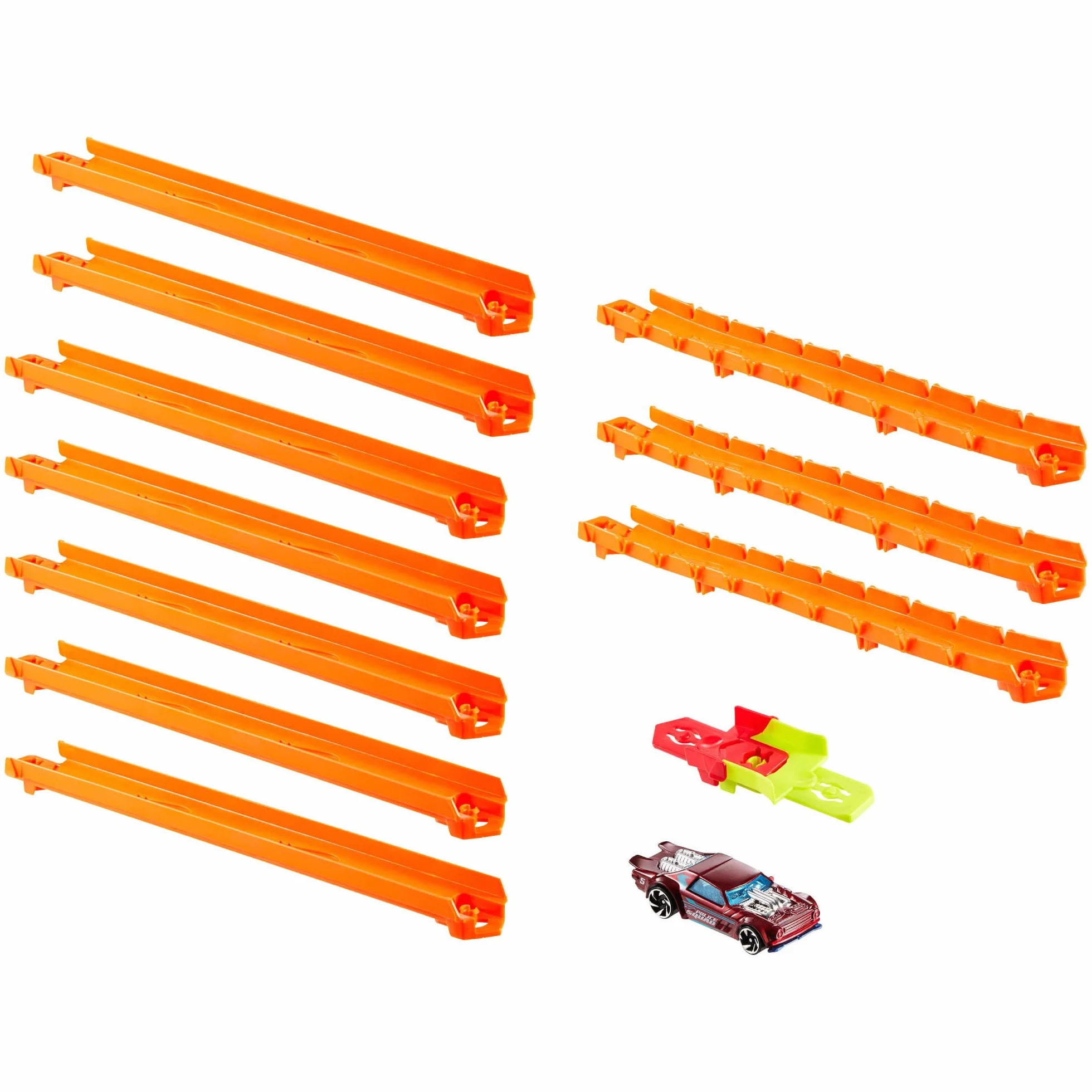 Hot Wheels Track Creator Zestaw startowy: metalowy samochód 1:64, tory Speed Snap 3 m