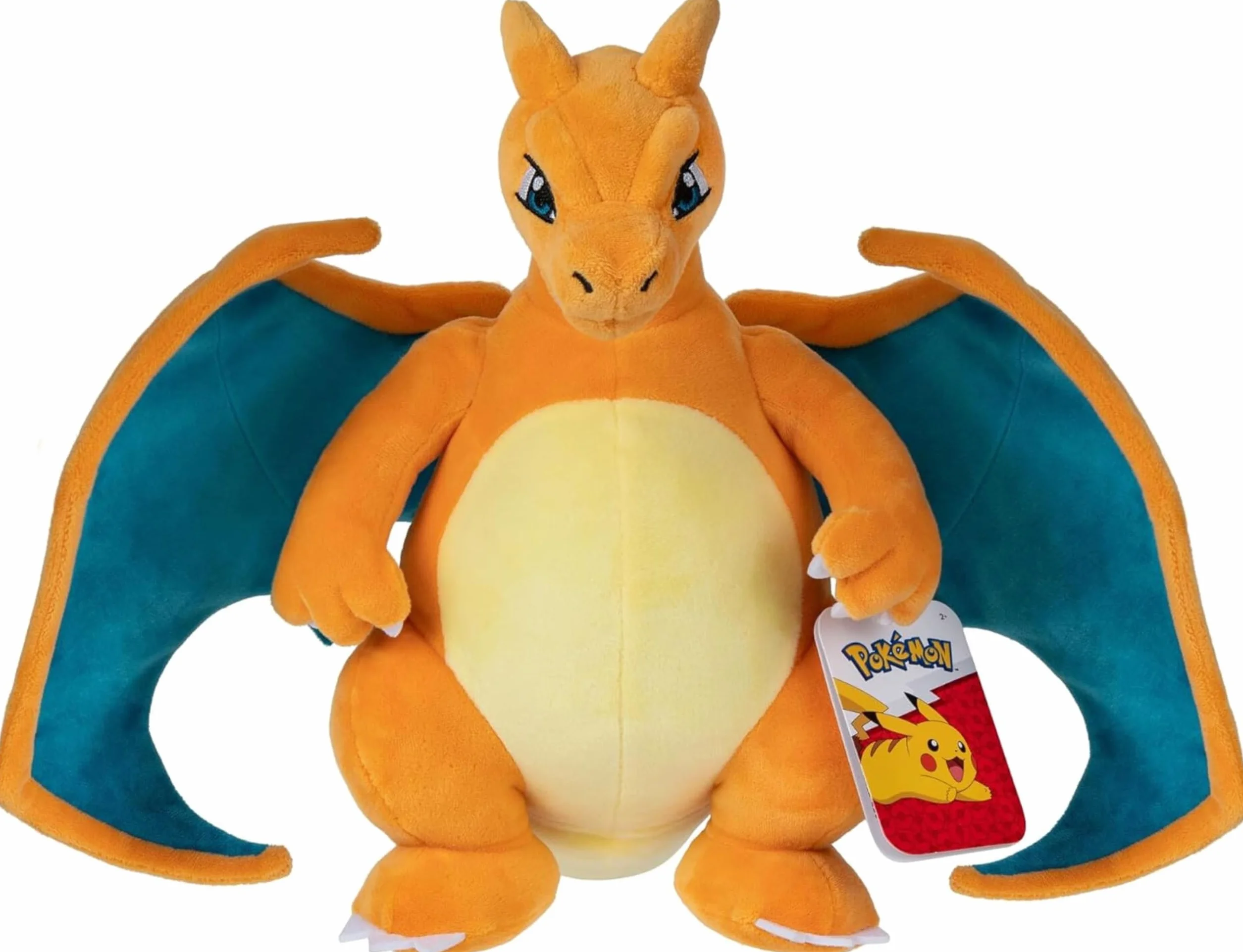 Pokémon Przytulanka XXL Charizard 30 cm – pluszowe zwierzątko Pokemon – nowy 2024 – oficjalnie licencjonowana zabawka Pokemon
