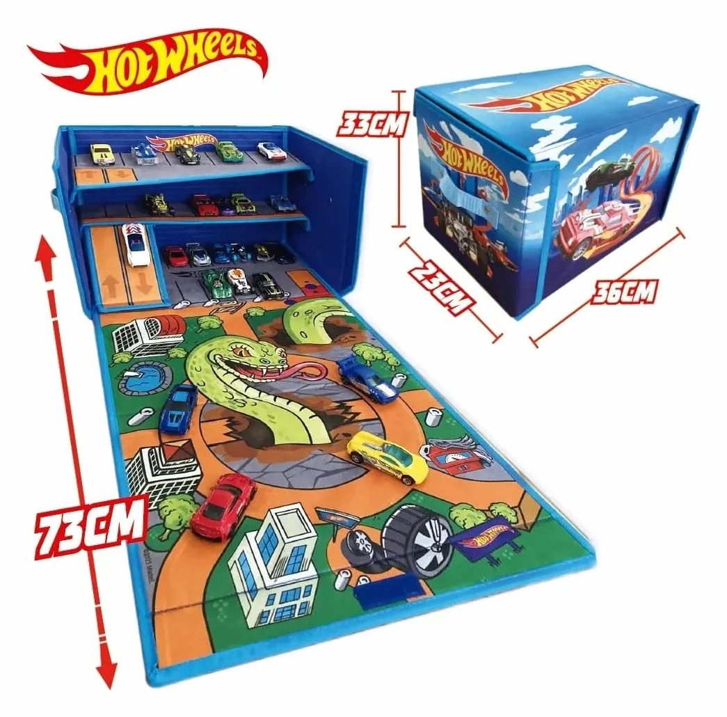 Hot Wheels Flex Cube playmat Garage Storage